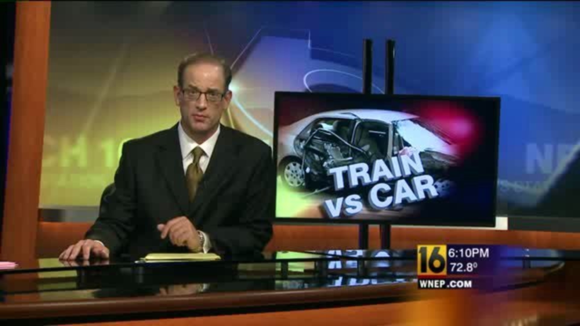 Car Hit by Train in Luzerne County