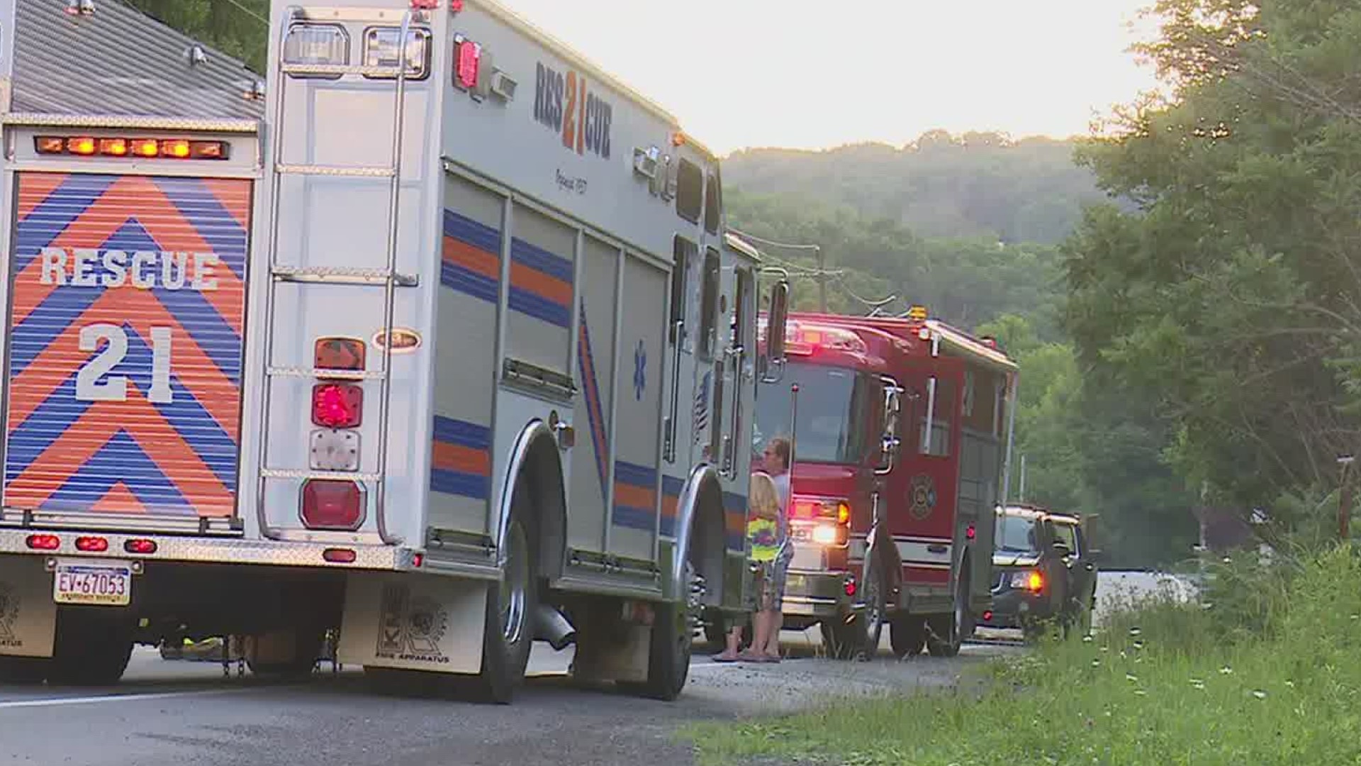 The Lackawanna County coroner has identified the man and woman who died at the hospital after Sunday night's ATV crash near Archbald.