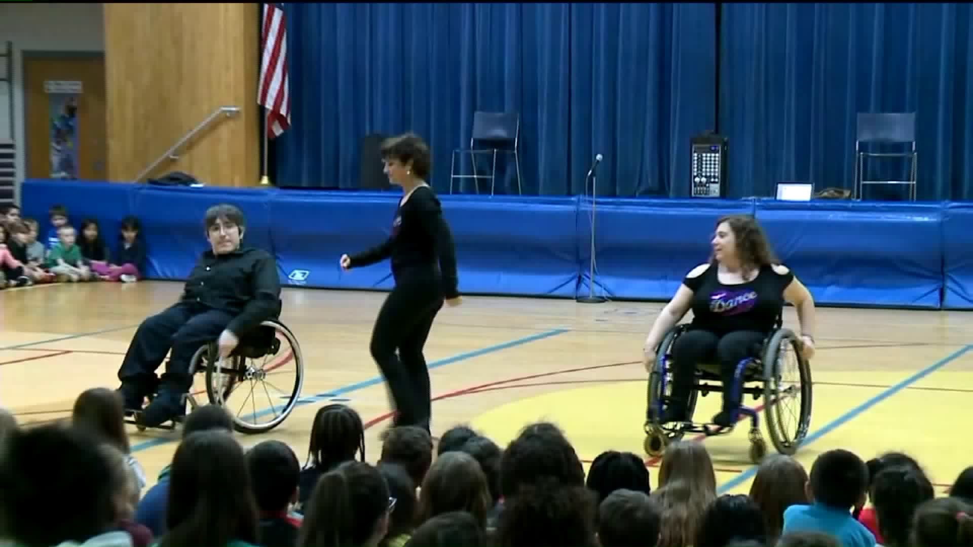 Wheelchair Dancers Teach Elementary Students about Disabilities