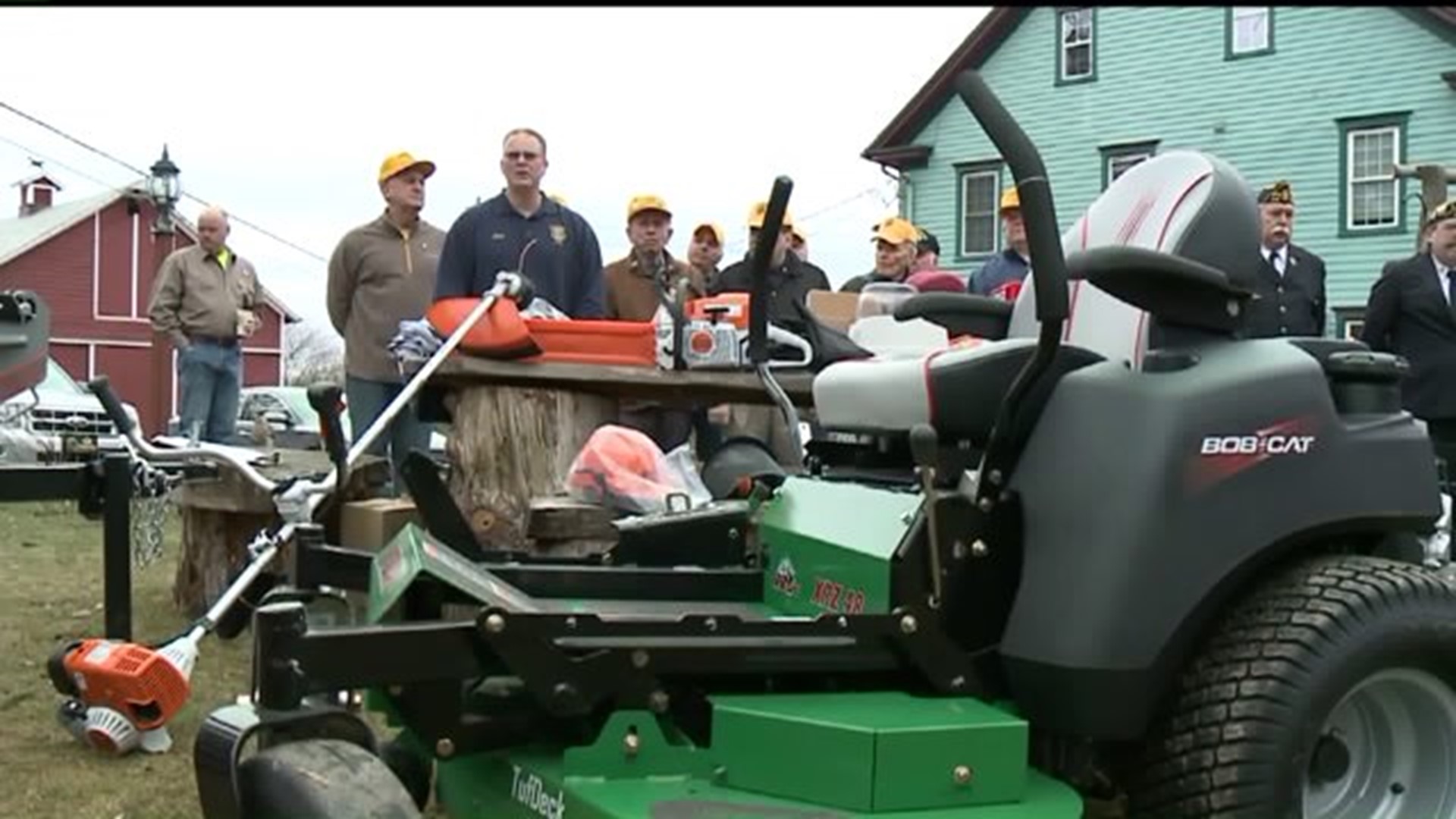 Lawn Tools Donated to Veterans in Need