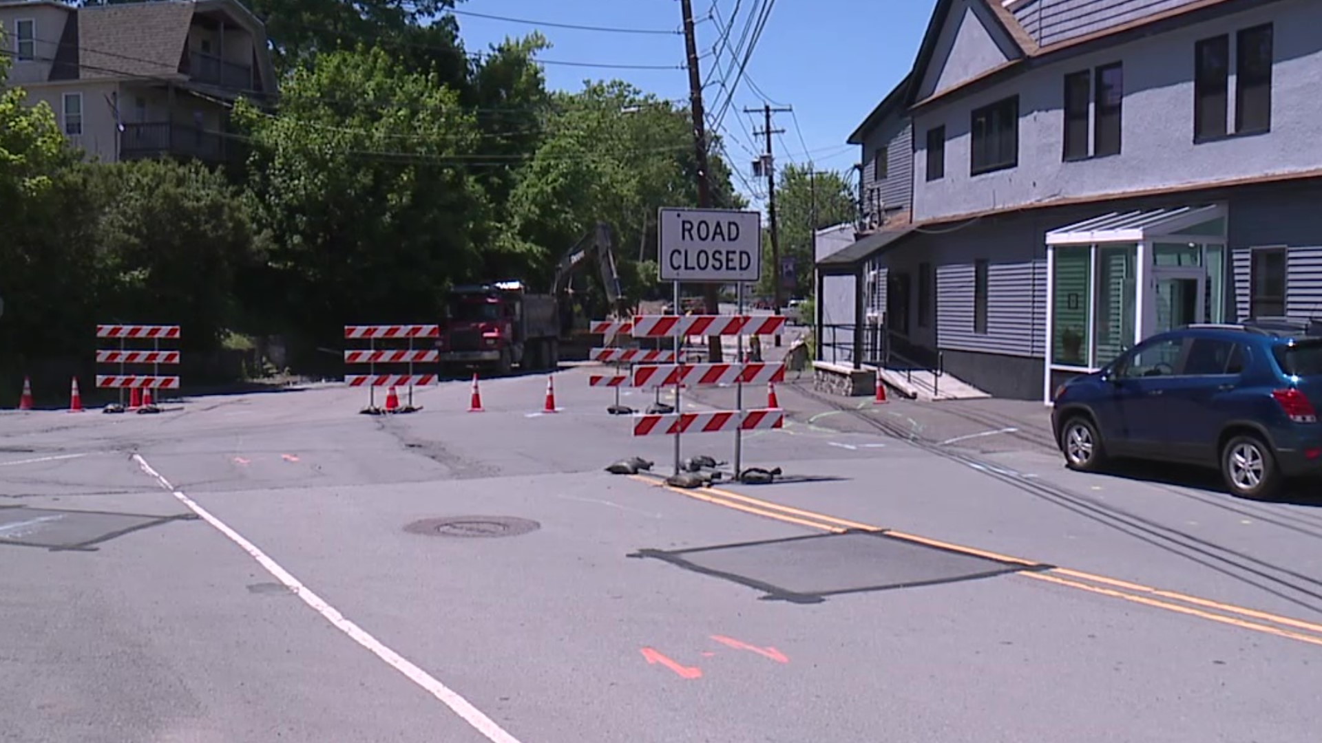 News of a road closure had business owners with storefronts on that street concerned. Newswatch 16's Elizabeth Worthington found out how the work is impacting them.