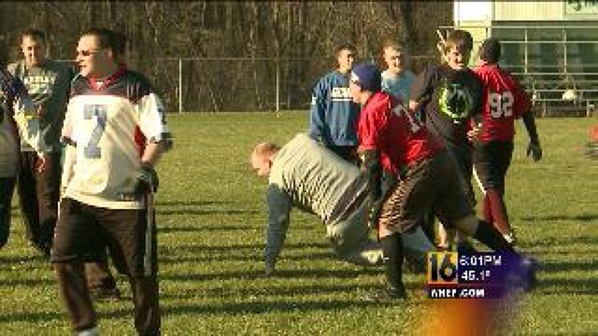 Turkey Bowl Tradition Helps Hurricane Victims