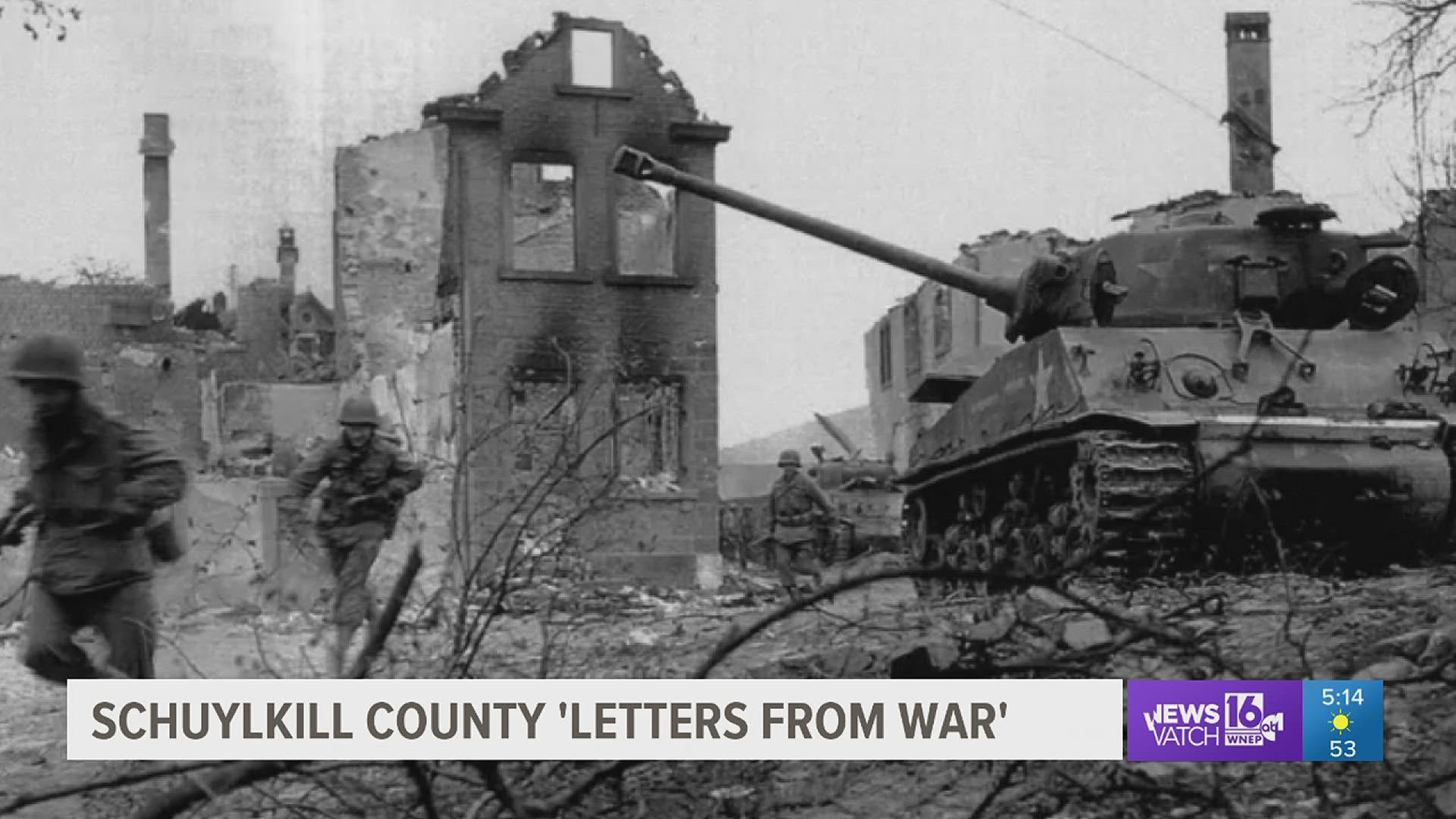 Irvin Schwartz fought during World War II and wrote letters of what was going on while he was on the front lines. Now, those letters are finding a new life online.