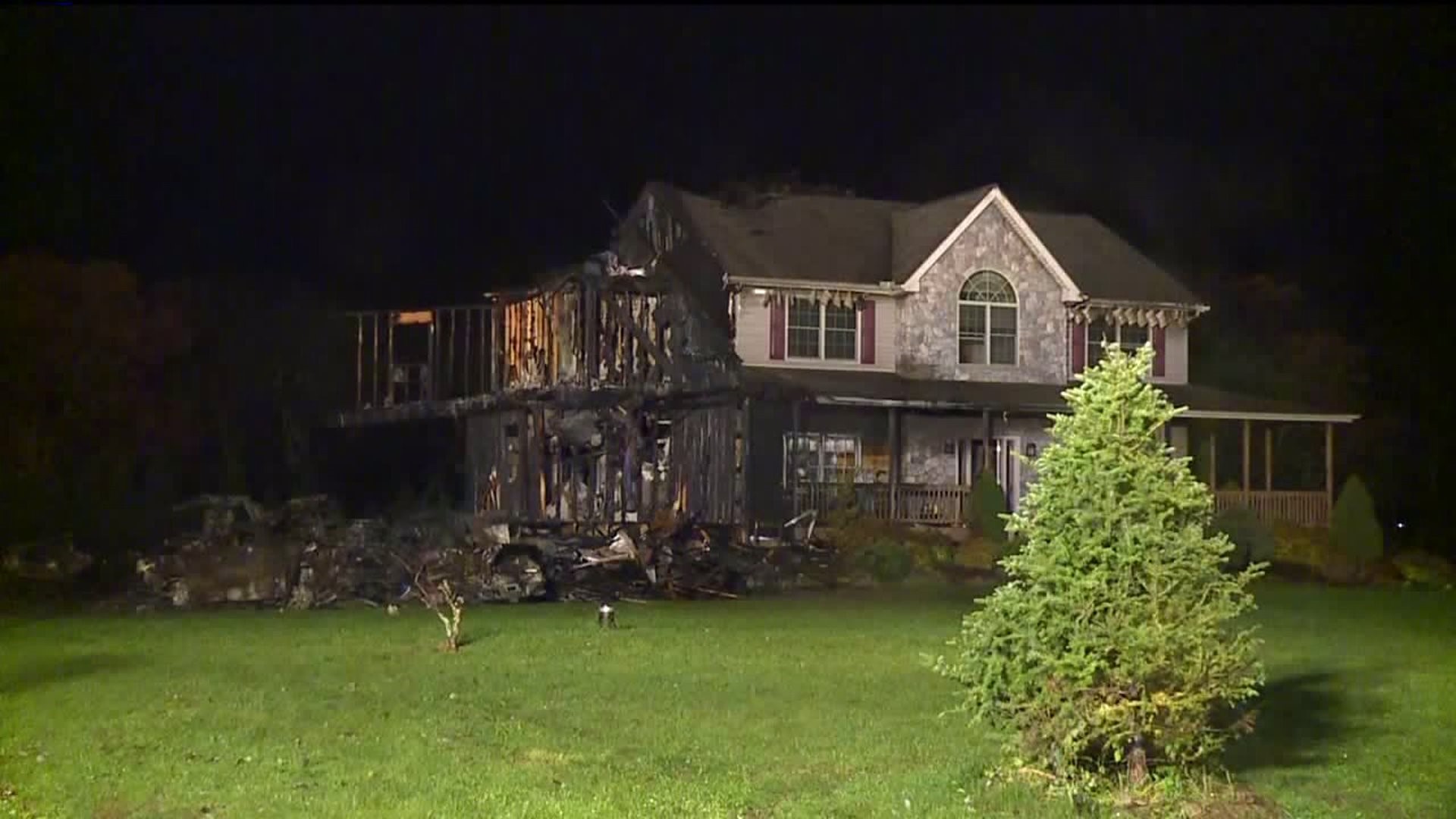 Fire Damages Home in Monroe County