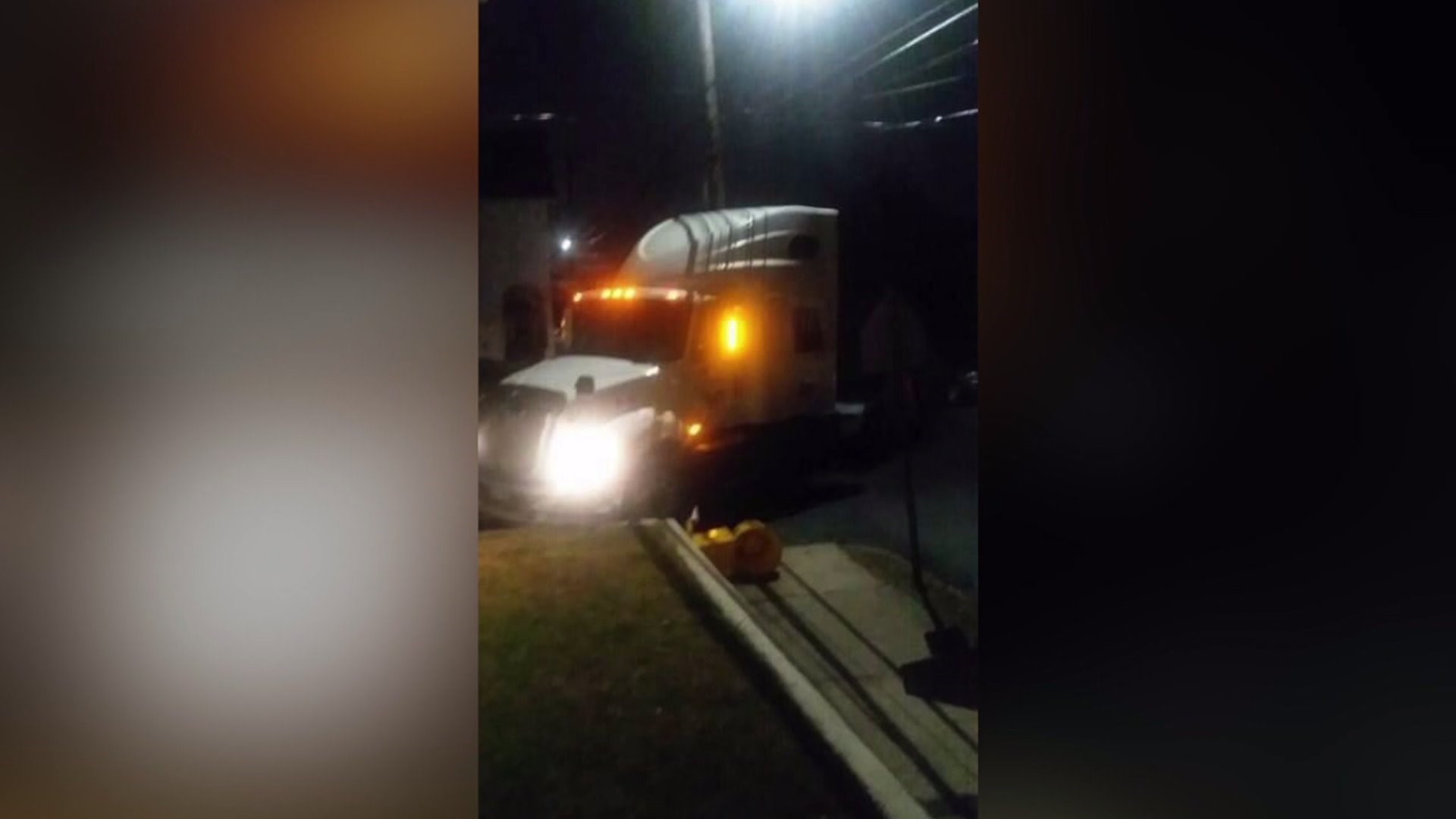 Police: Drunk Driver Smashes Tractor Trailer Cab with Babies Inside