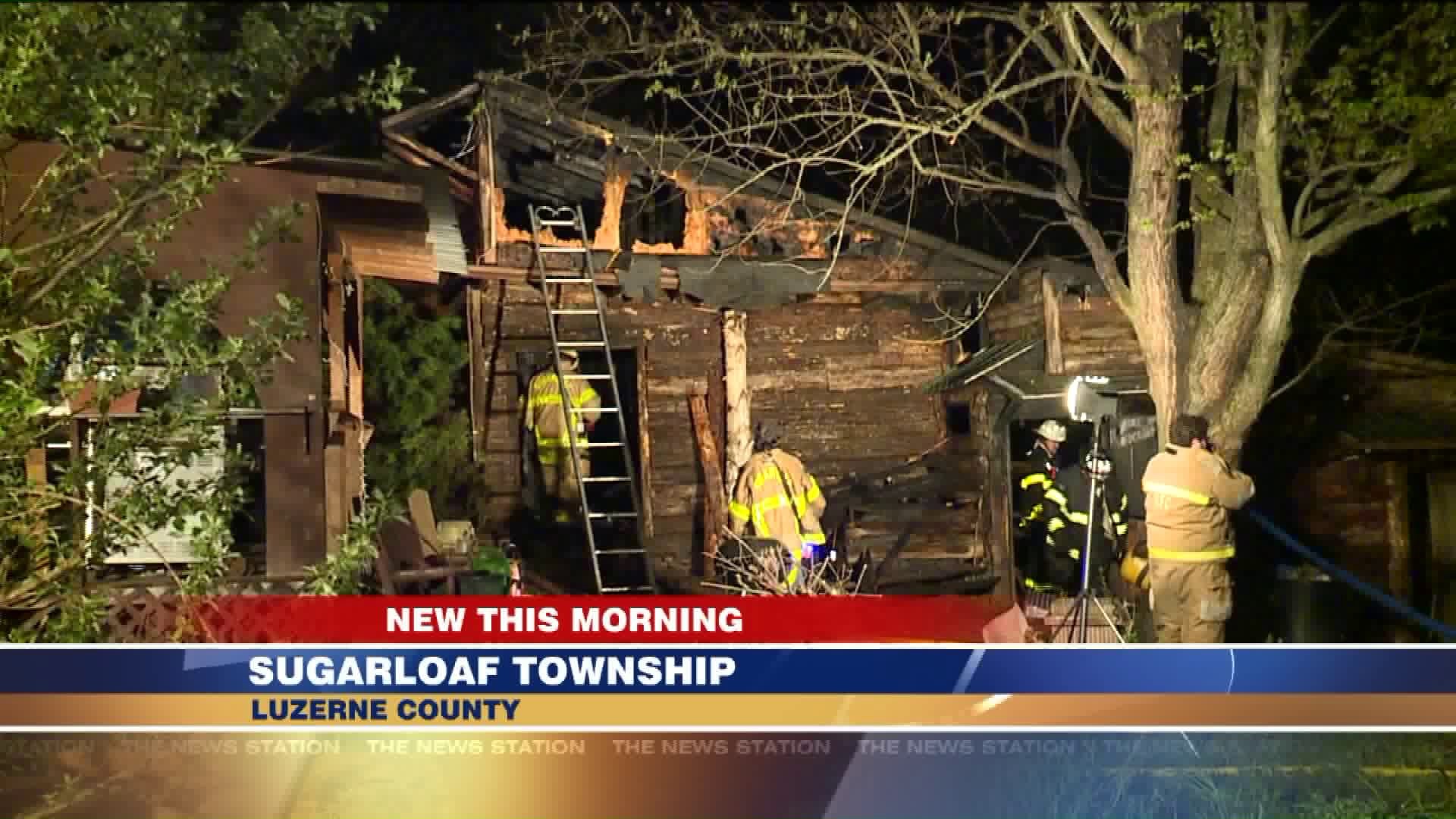 Home Gutted by Fire in Luzerne County