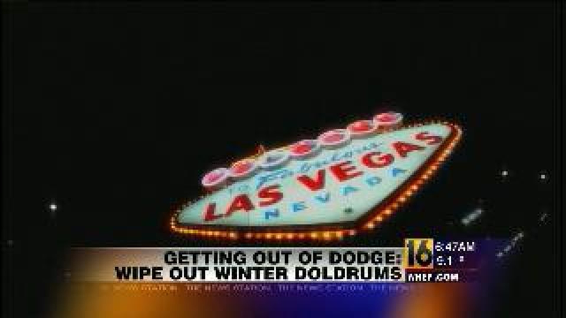 Vegas To Beat Winter Blues