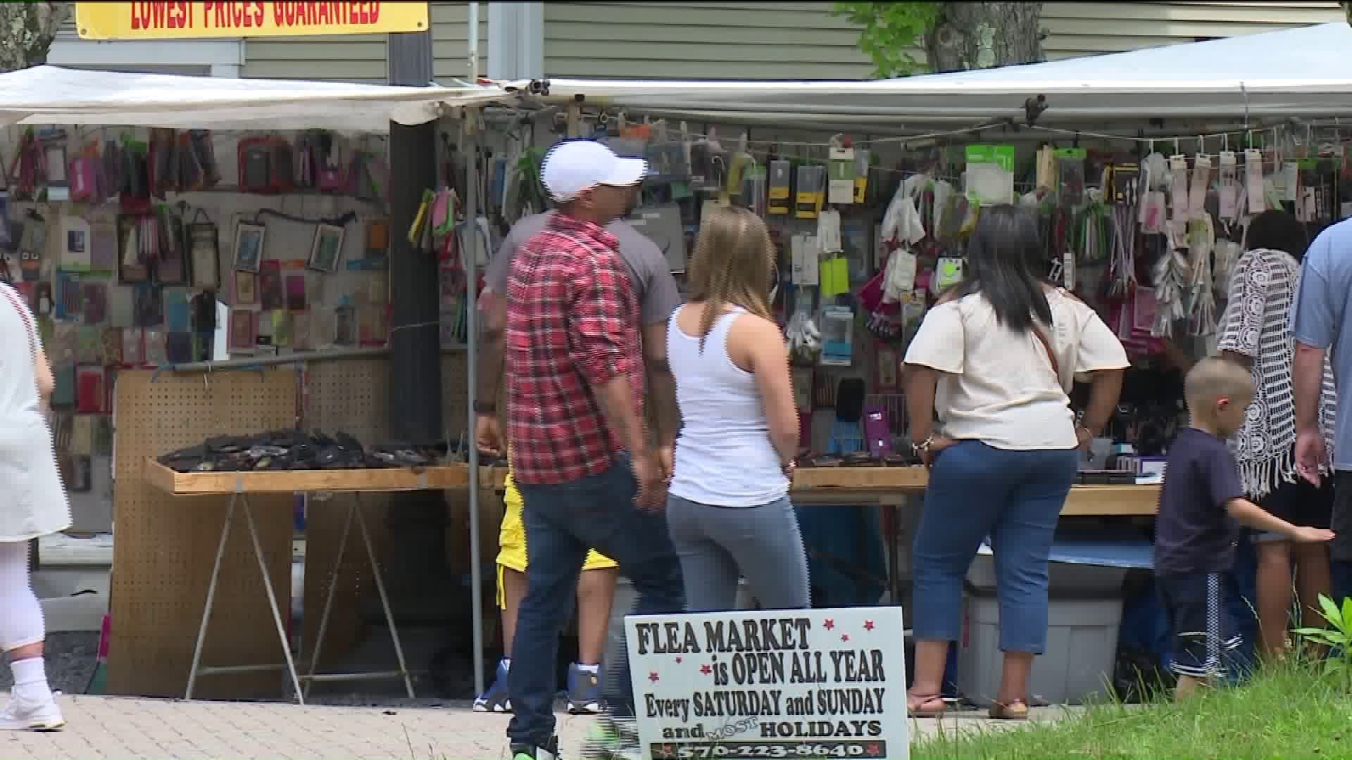 Flea Market Open for Business After Devastating Fire