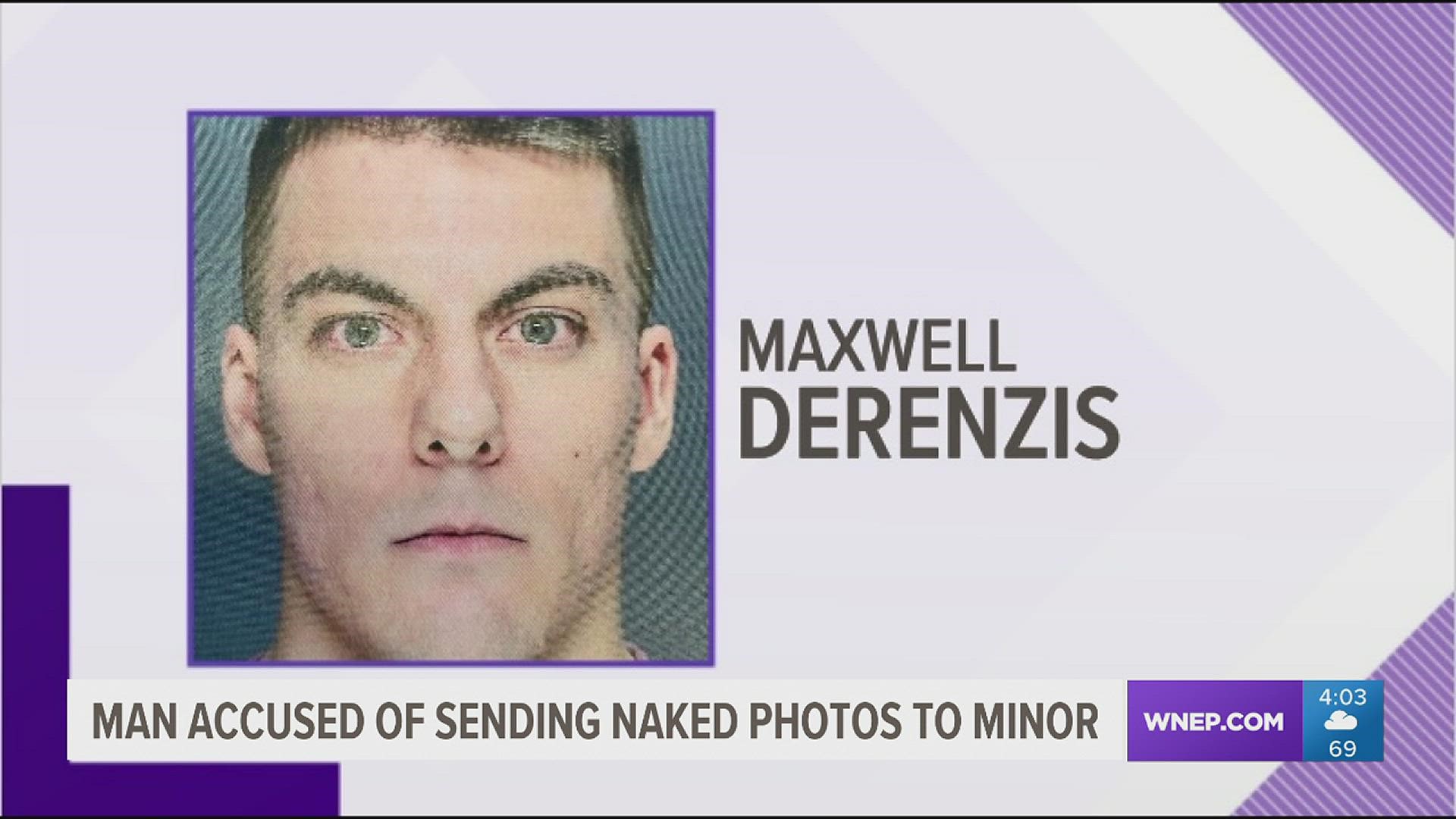 Police say Maxwell Derenzis of Williamsport used Snapchat to communicate with a juvenile from Old Lycoming Township.