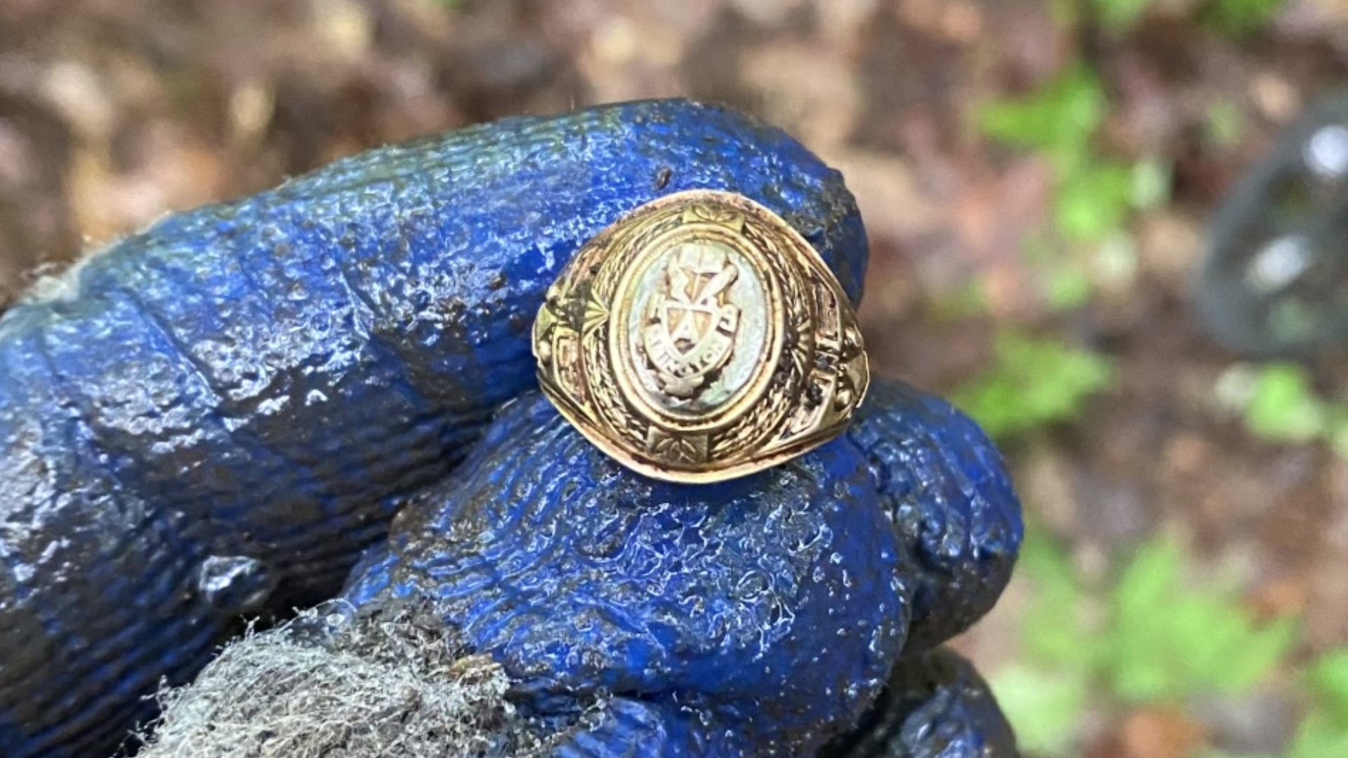 A pair of friends made a discovery while they were out metal detecting in Wyoming County—a class ring from 1963.