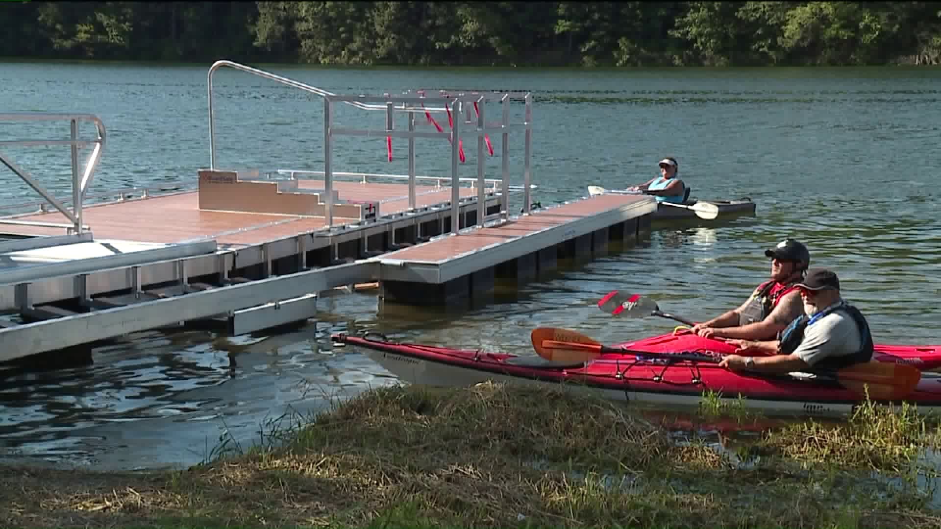 New Kayak Launch in Carbon County