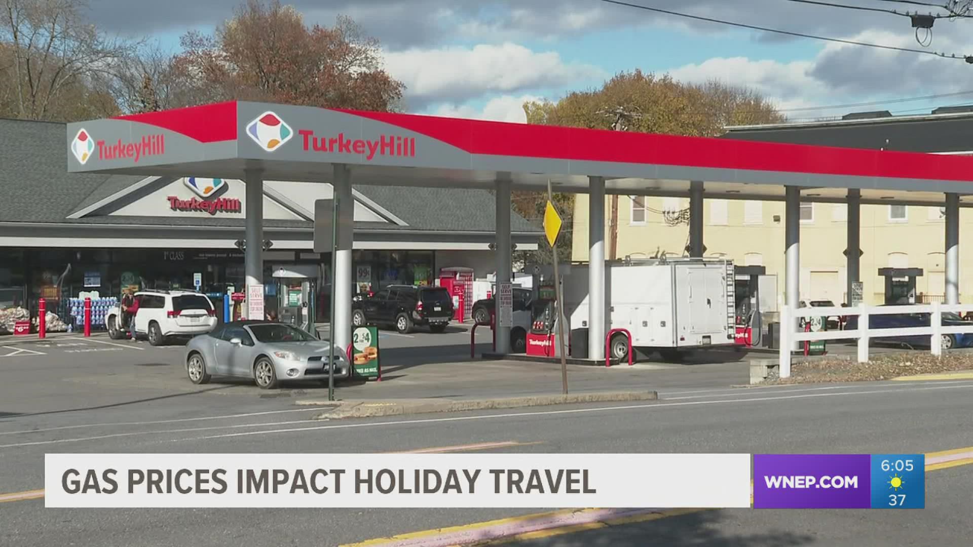 Pain at the pump could keep more drivers at home this Thanksgiving. A new survey suggests many Americans are deciding not to get behind the wheel for the holiday.