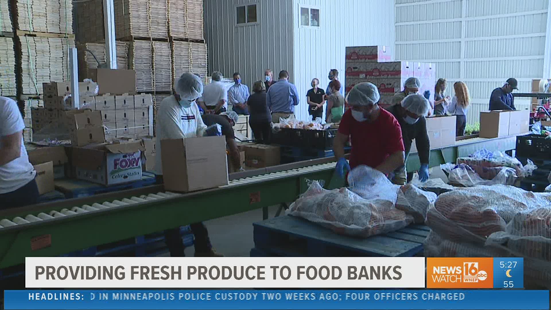 A farm in Columbia County is doing its part to help families in need during the pandemic.