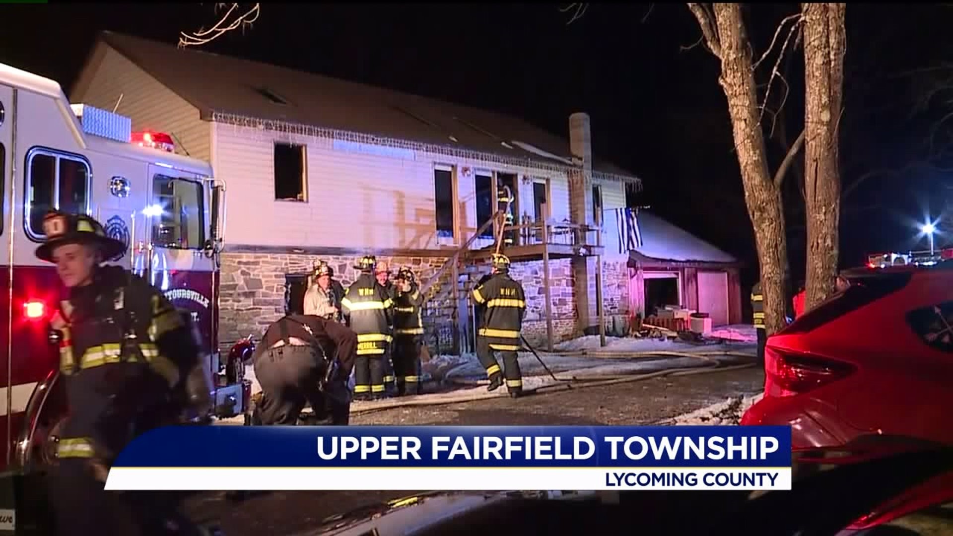 Lycoming County Home Damaged by Flames
