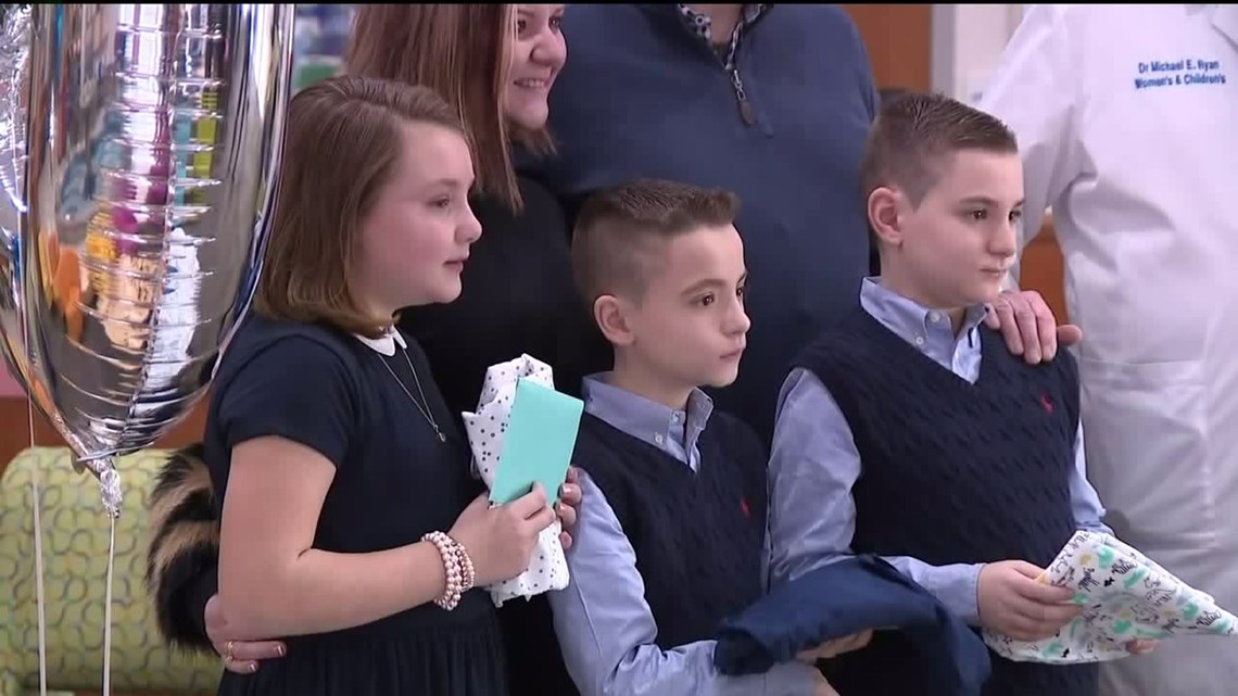 Former NICU Patients Donate Blankets to Hospital Where They Were Born