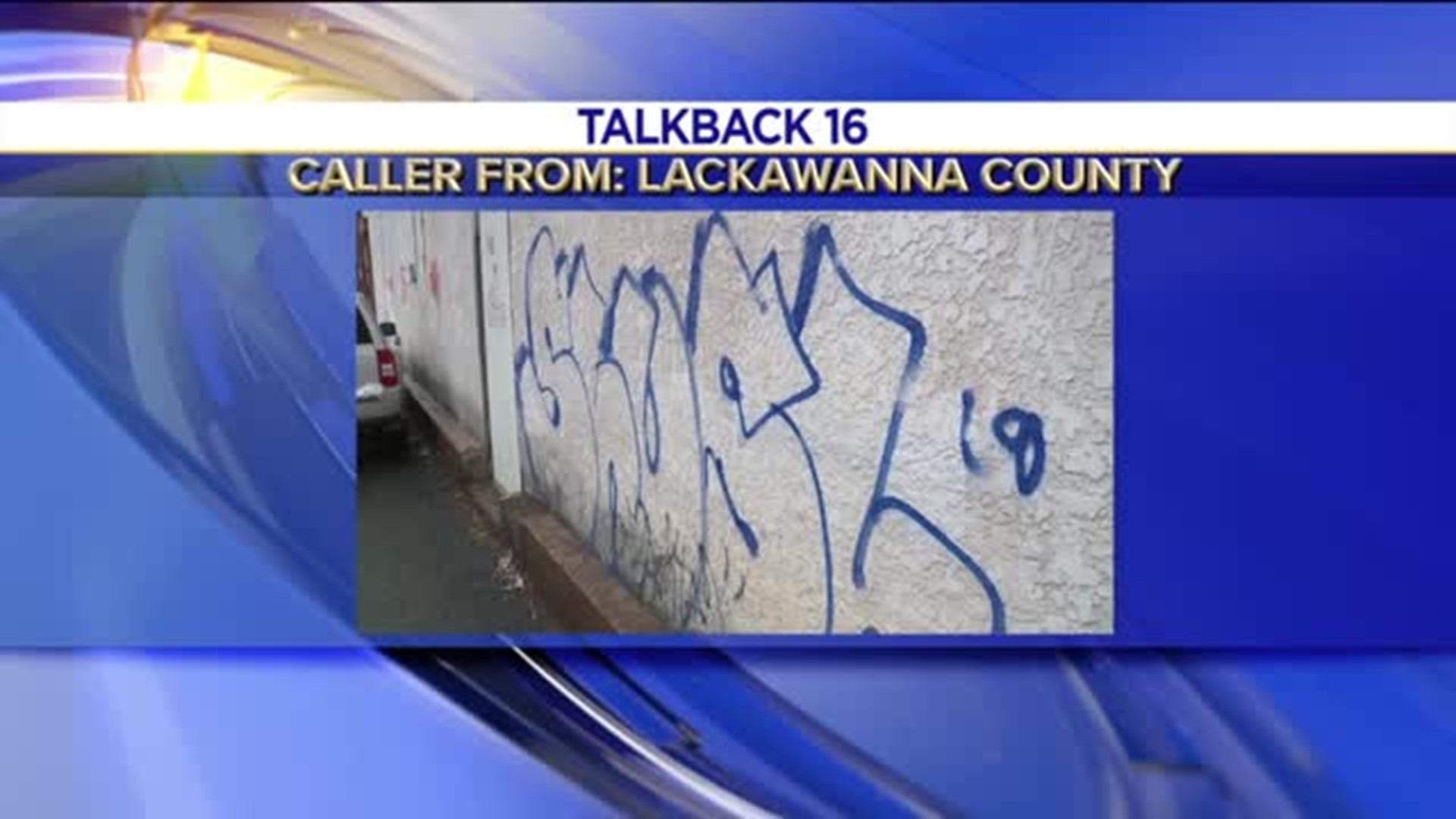 Talkback 16: Graffiti, State Grants, Luke Perry