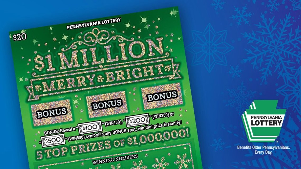 Scratchoff PA Lottery Ticket Worth 1 Million Sold in County