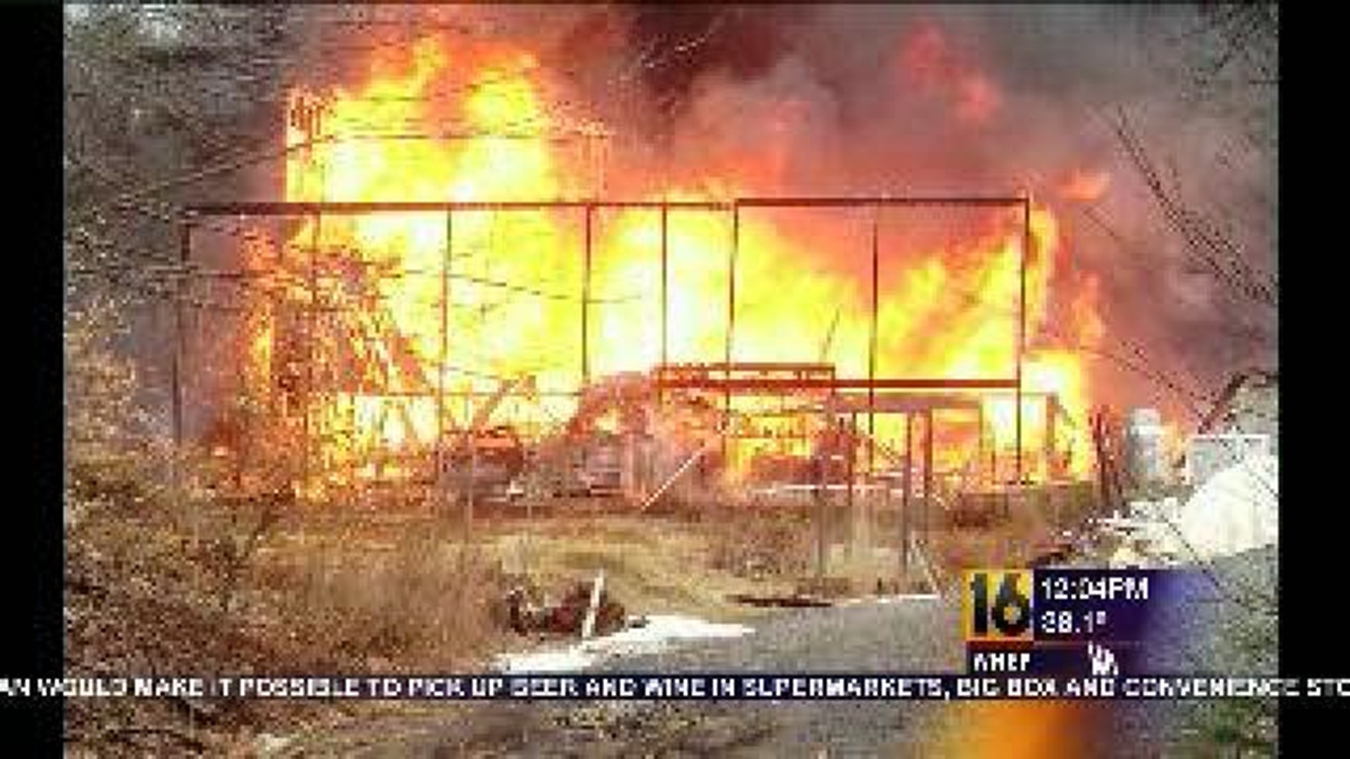 Thornhurst Home Destoryed In Blaze