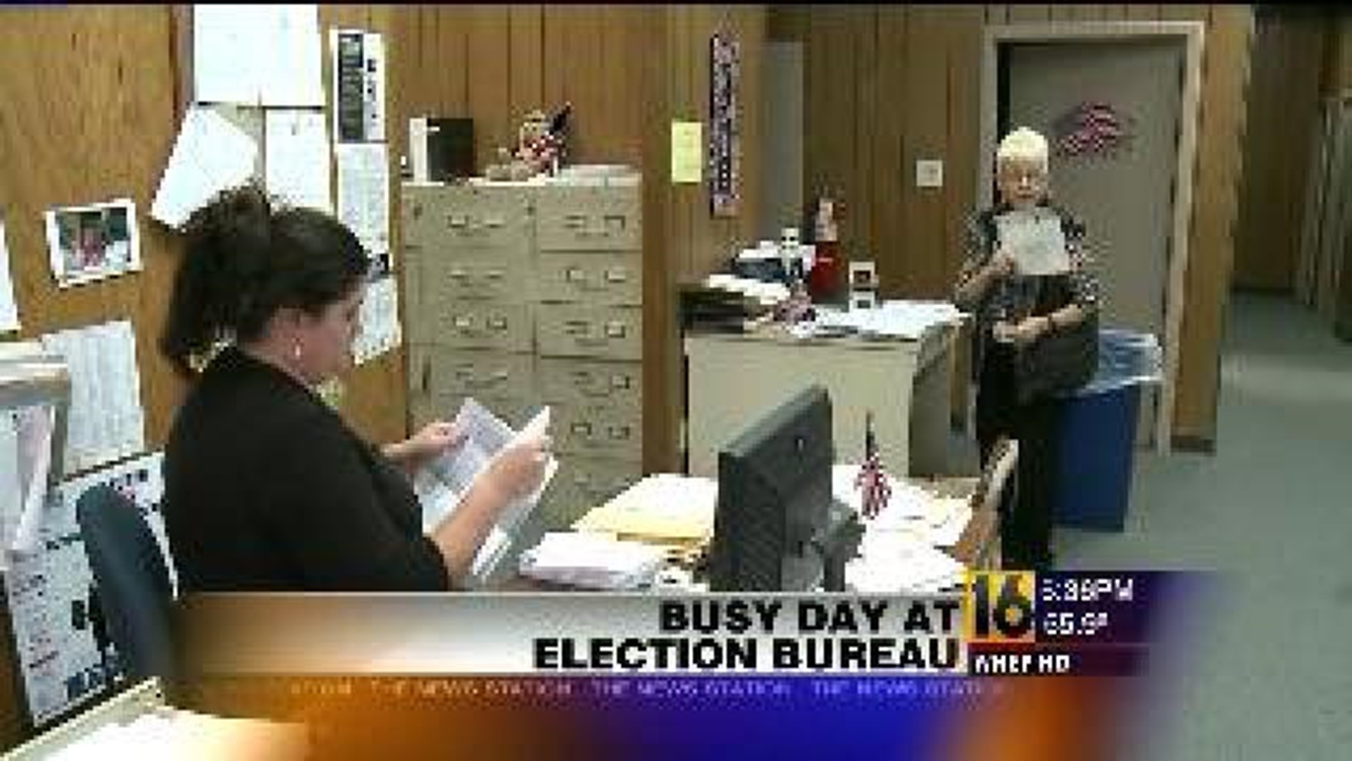 Election Bureau Busy
