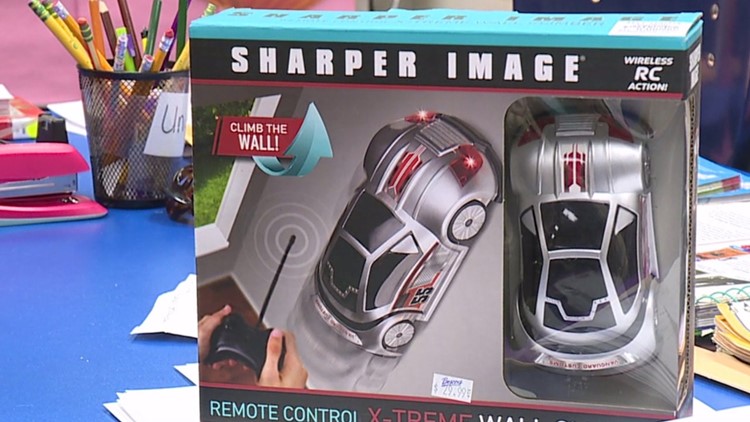 Sharper image wall store climbing rc car