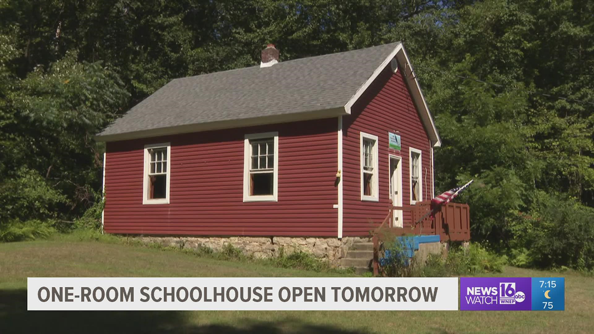 In Monroe County, the last one-room schoolhouse is once again opening its doors for a history lesson.