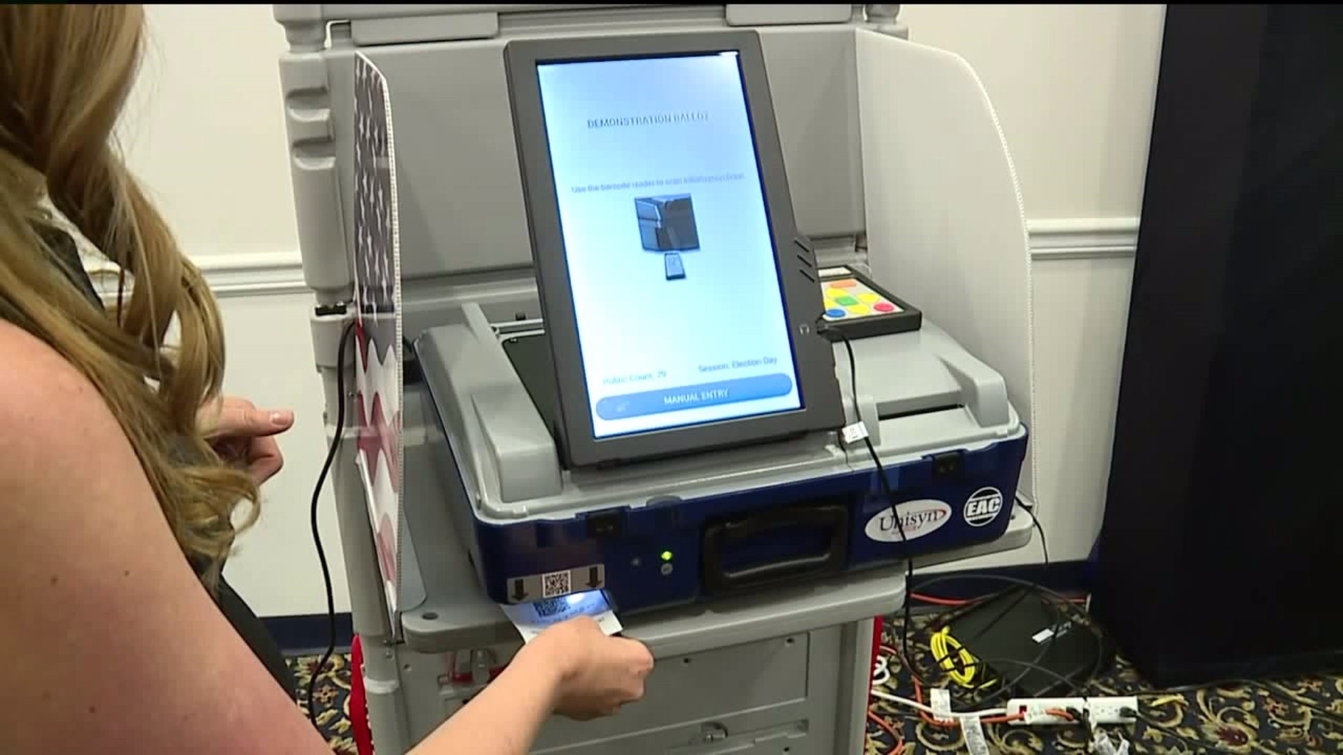 First Glance at New Voting Machines