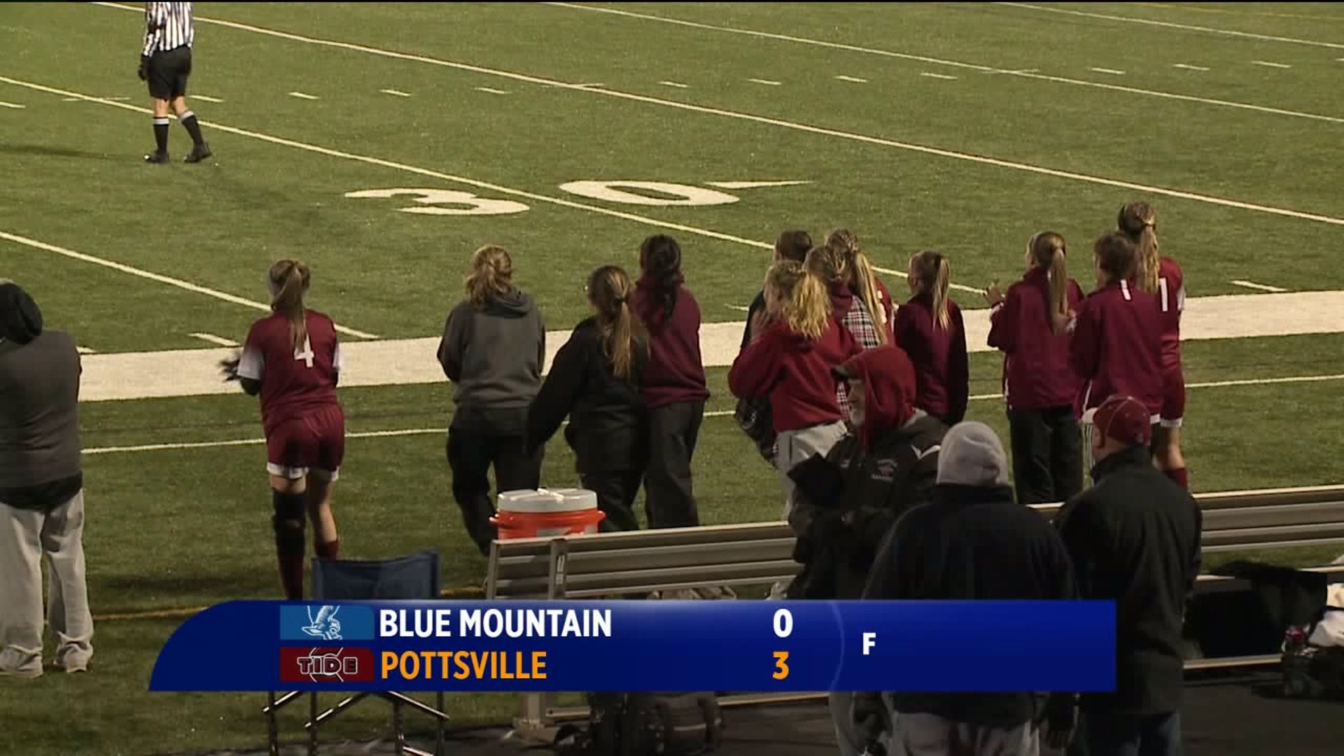 Blue Mountain vs Pottsville girls soccer