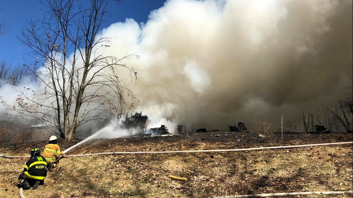 Home In Wayne County Destroyed In Fire | Wnep.com