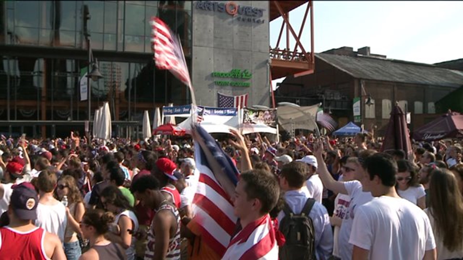 Thousands Turn Out In Lehigh Valley To Root U.S.A.