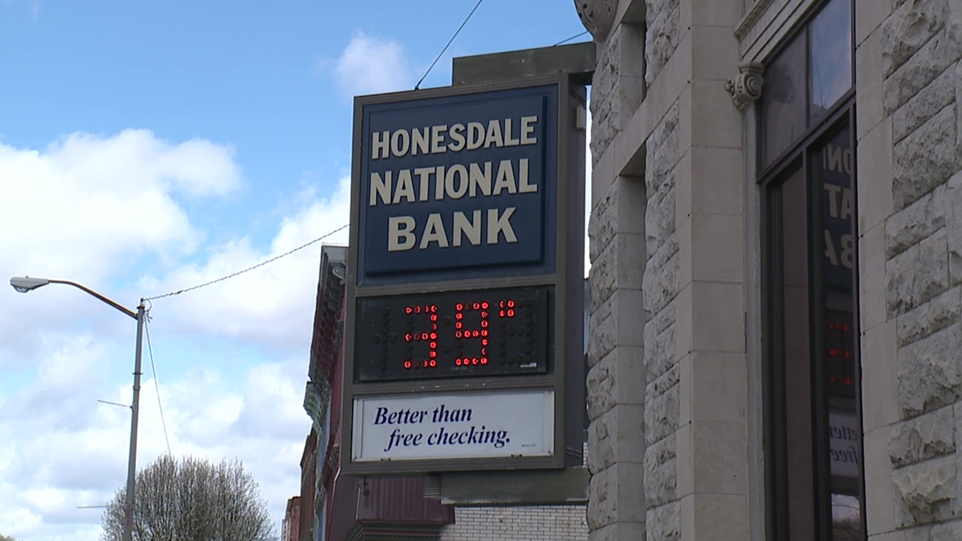 Honesdale National Bank is taking applications so businesses can be "in queue" if SBA reopens the program.
