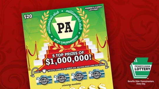 Pennsylvania Lottery Scratch-off Ticket Worth $1 Million Sold In ...