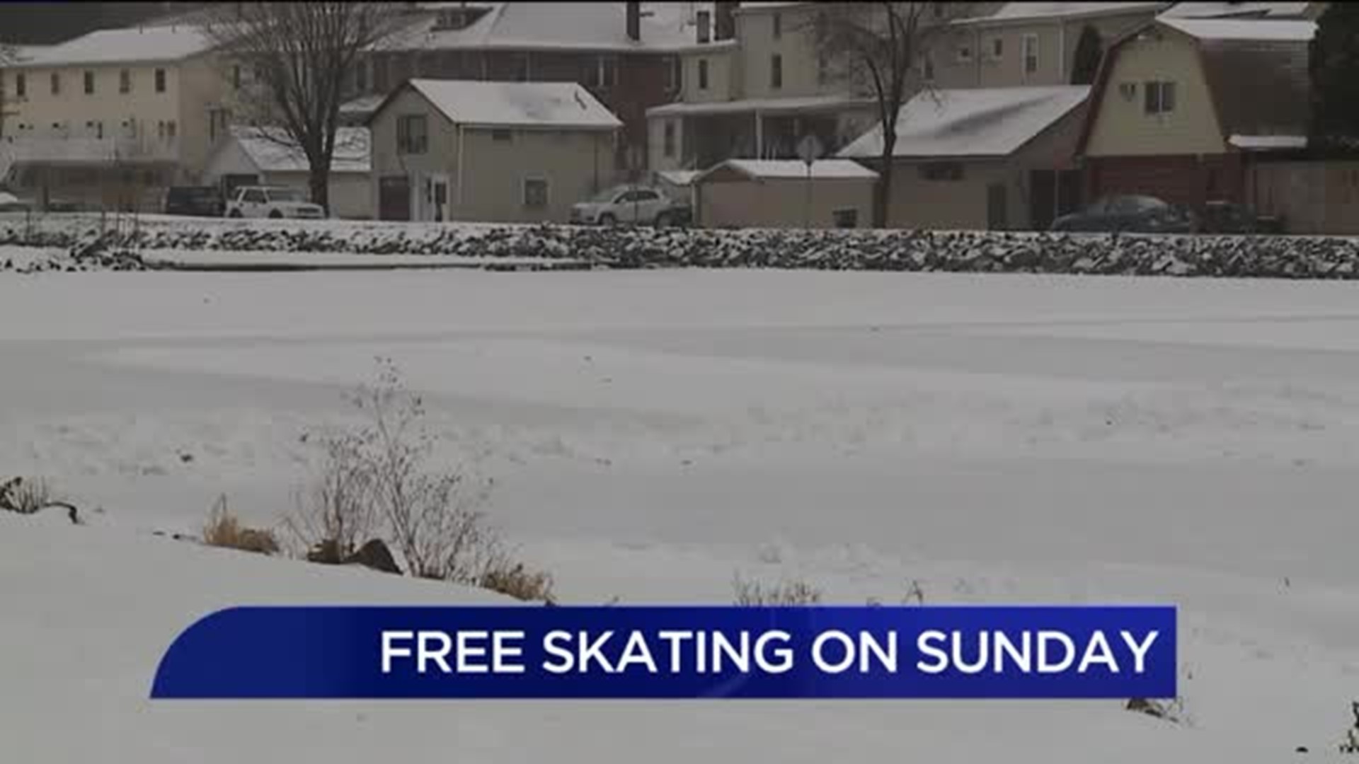 Free Ice Skating in Schuylkill County
