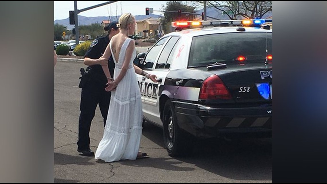 Bride Arrested for DUI On Way to Her Wedding