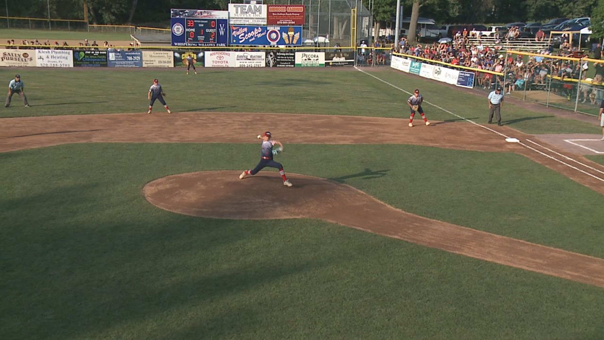 Down 7-2, Greater Pittston Little League Scores 7 Unanswered Runs to Win and Advance in the Winner's Bracket