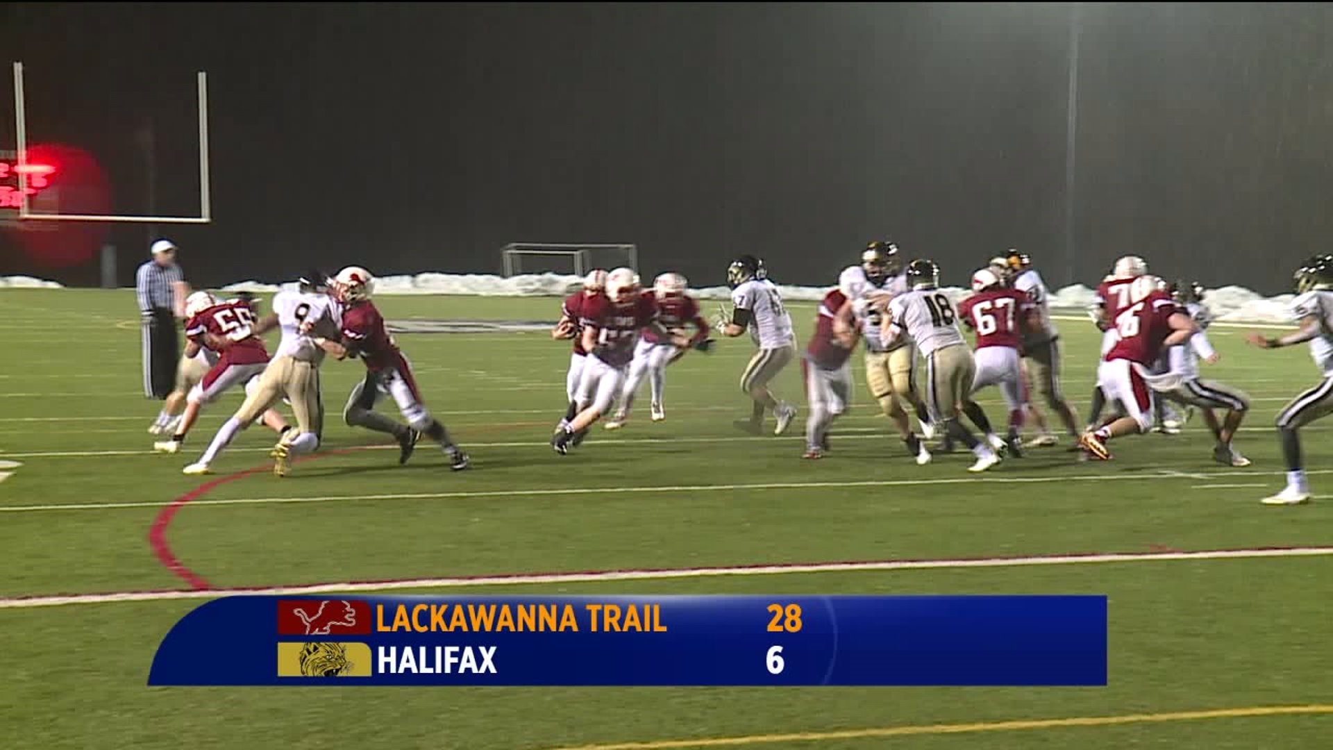 Lackawanna Trail vs Halifax football