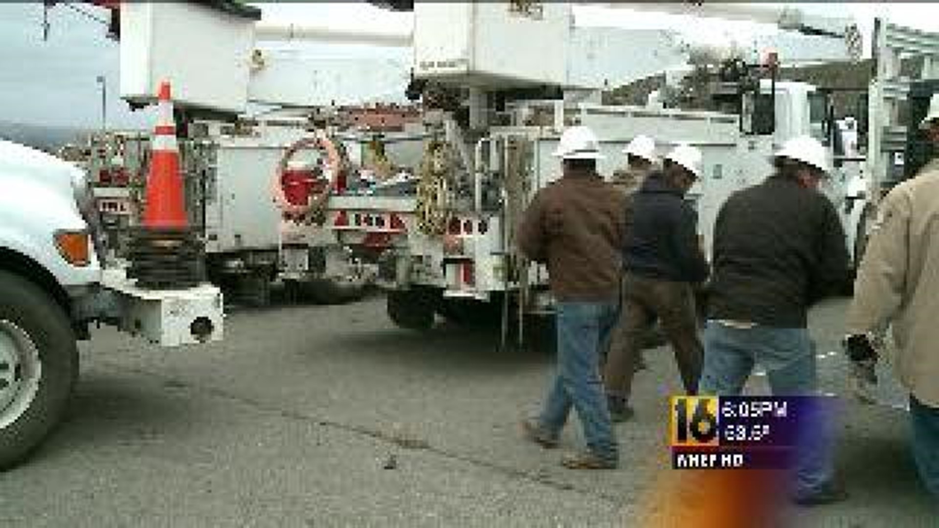 Out-of-Town Utility Crews Help Out with Hurrican Sandy
