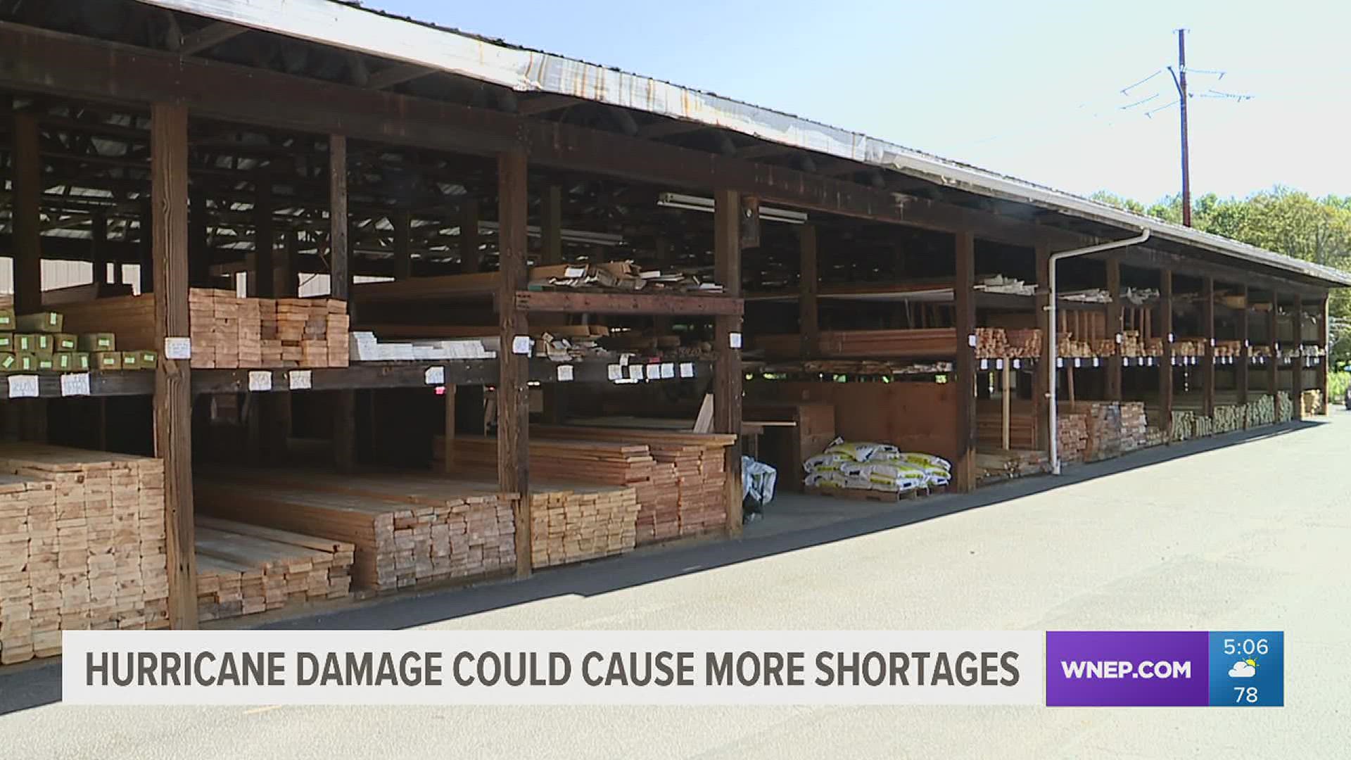 Industries that have already been dealing with shortages could see the issue get worse. Damage from Hurricane Ida is threatening to disrupt certain supply chains.