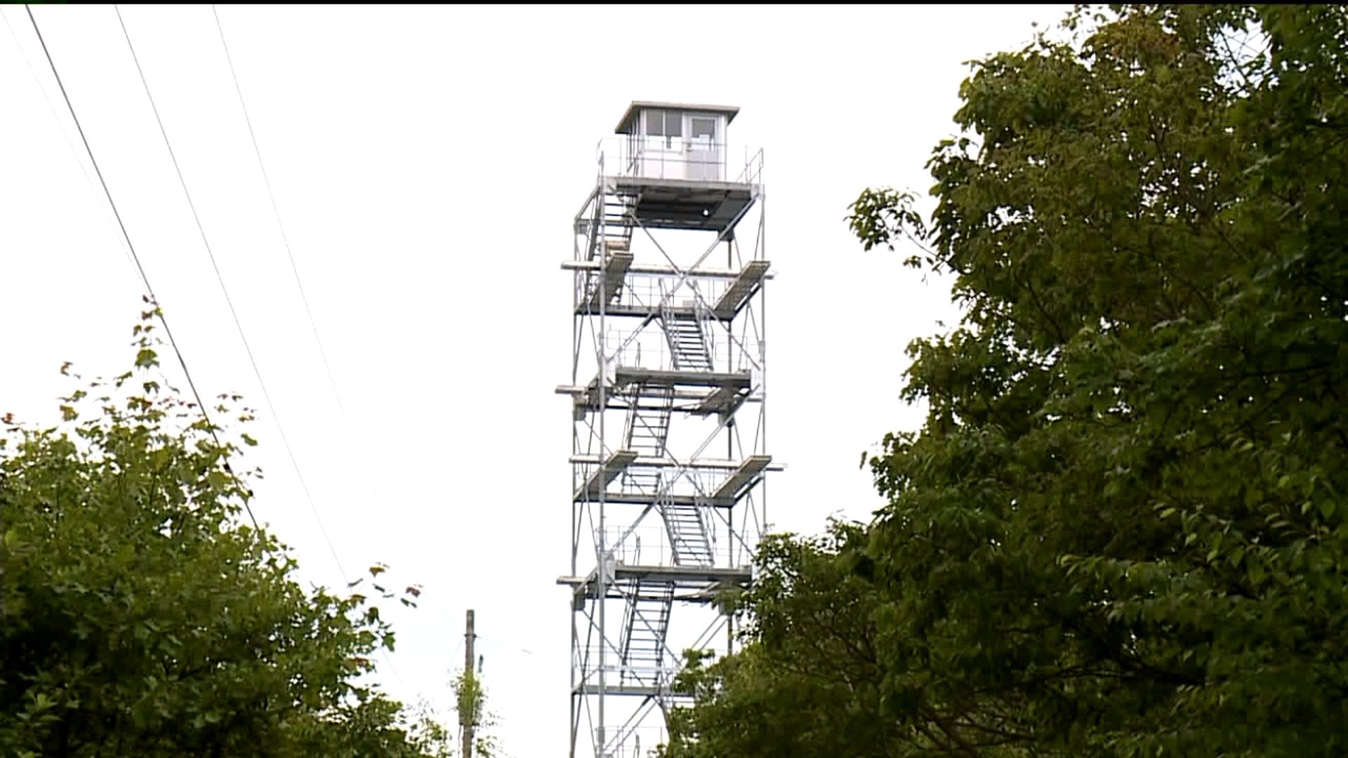 New Fire Tower in Place in Carbon County