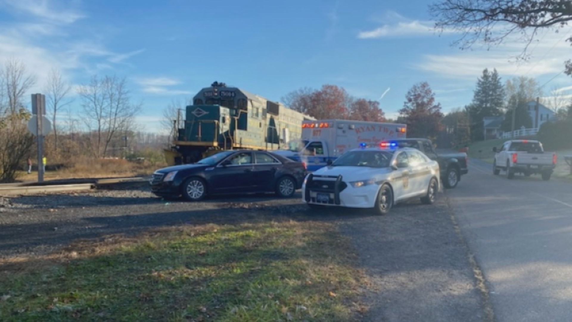 One person is dead after getting hit by a train early Thursday morning in Schuylkill County.