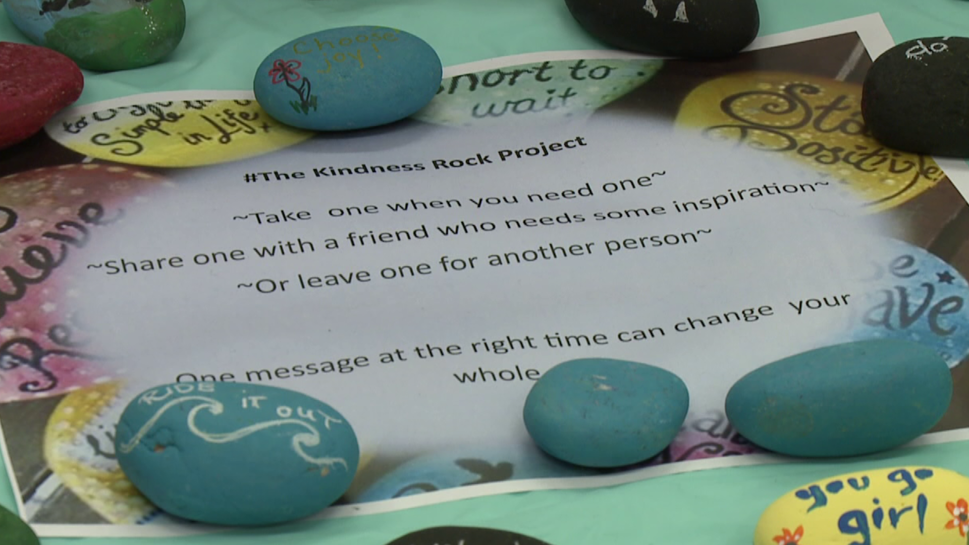 One Library in Luzerne County is hoping to spread a little kindness in its community.