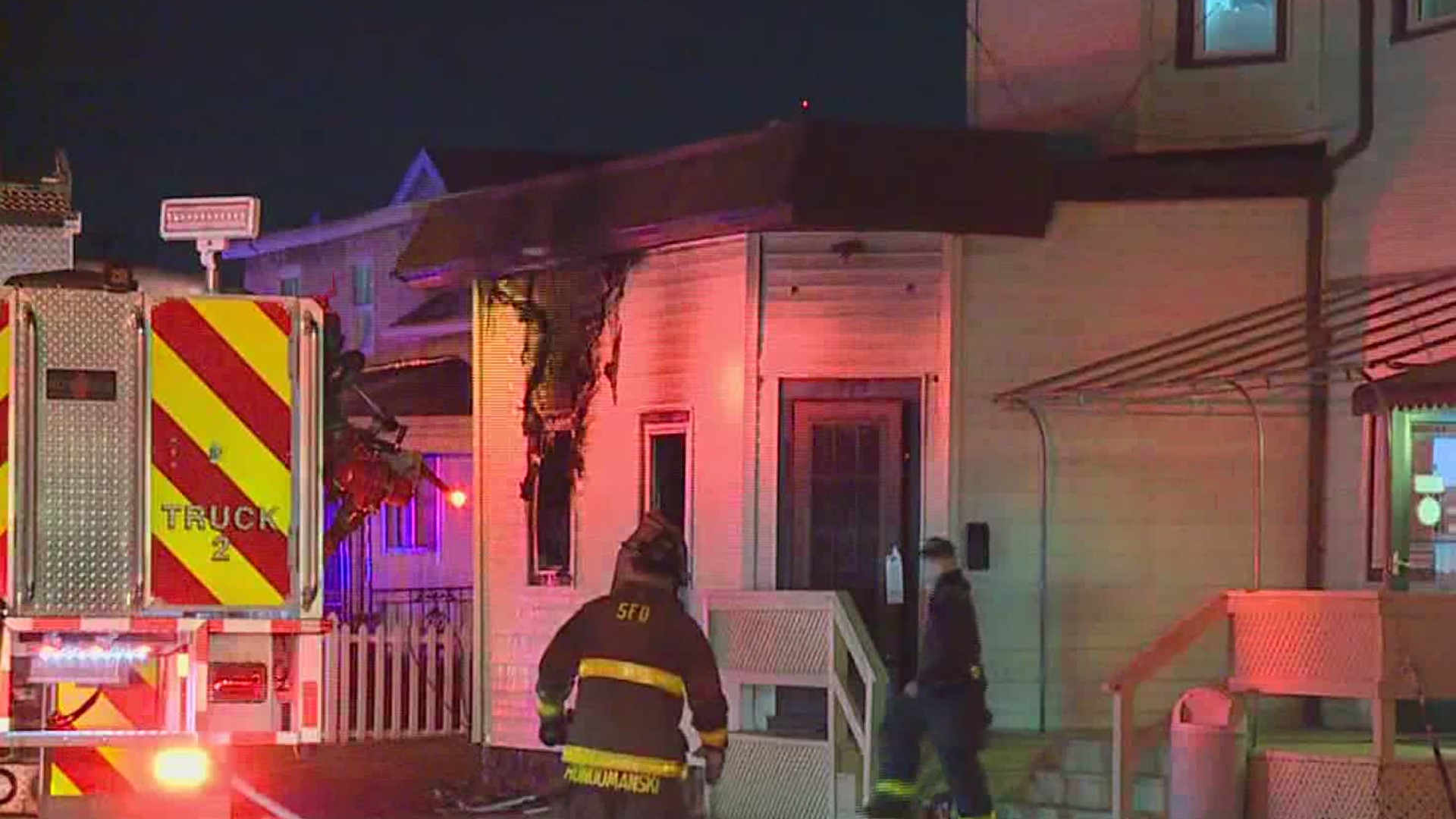 A man is dead after a fire Tuesday morning in Scranton.