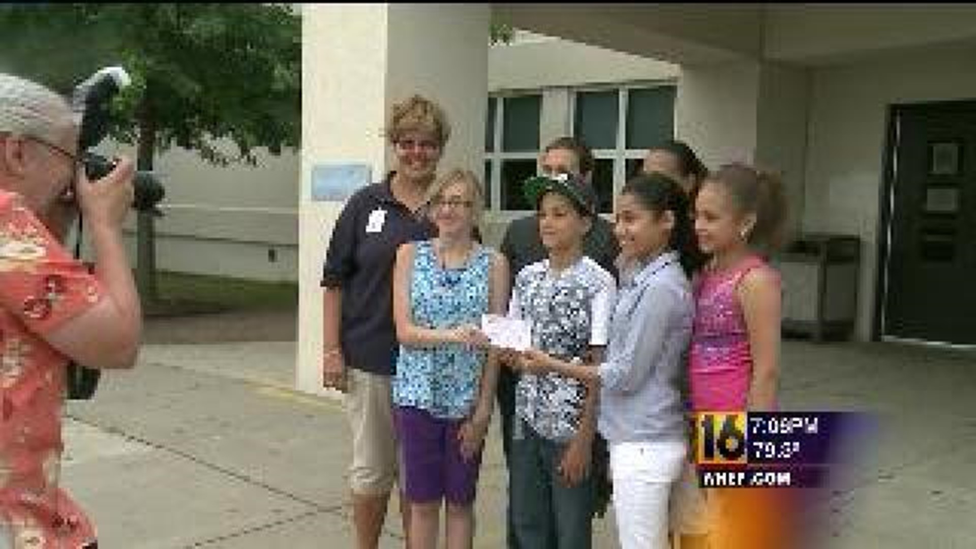Students Donate Money to Help One of Their Own
