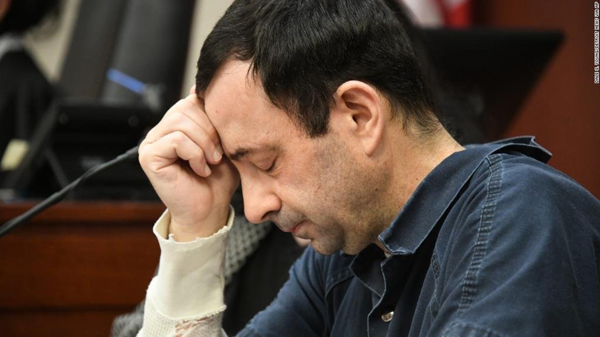 “ive Just Signed Your Death Warrant” Judge Sentences Larry Nassar To Up To 175 Years In Prison