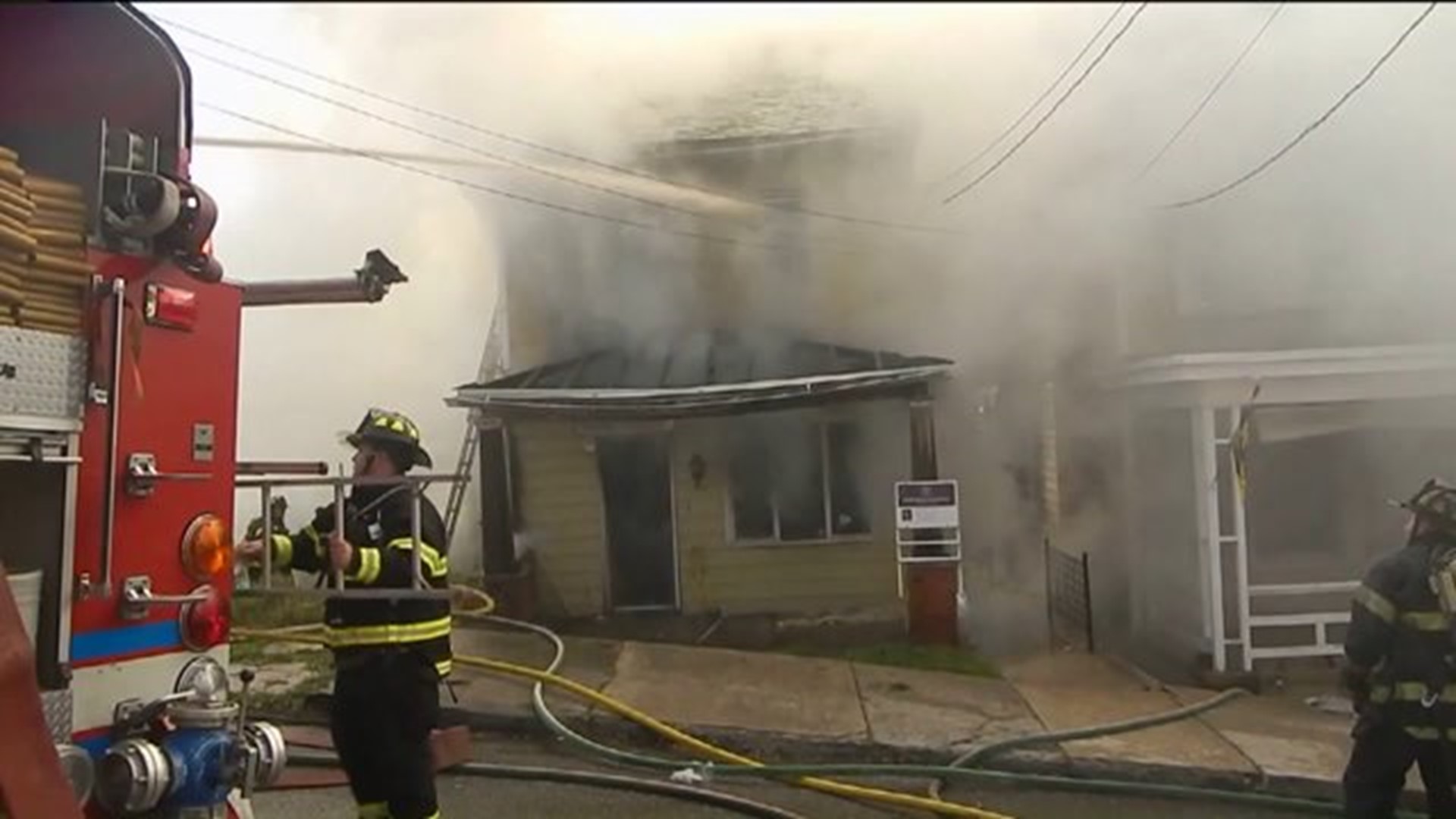 Vacant House Fire in Pottsville