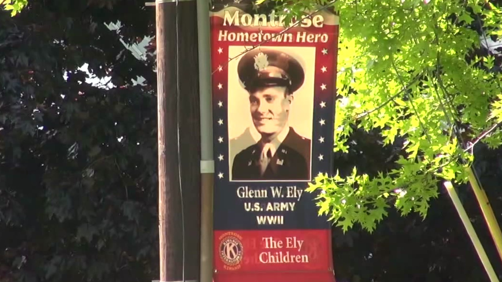 The Montrose Area Kiwanis Club hung 300 banners around town to show appreciation for veterans just in time for Memorial Day