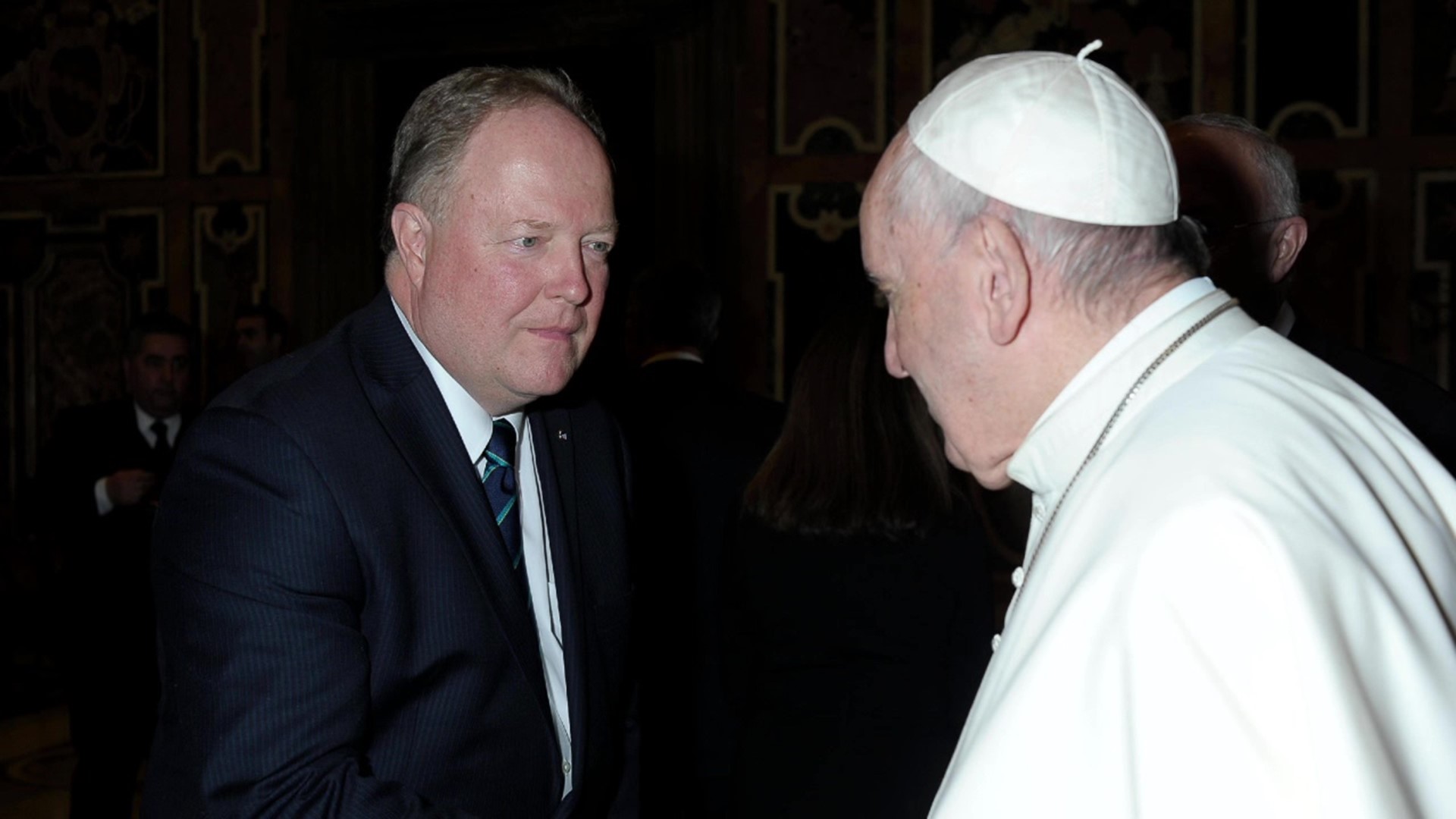 Michael O'Connor, a Frackville attorney, received papal honors from Pope Francis.