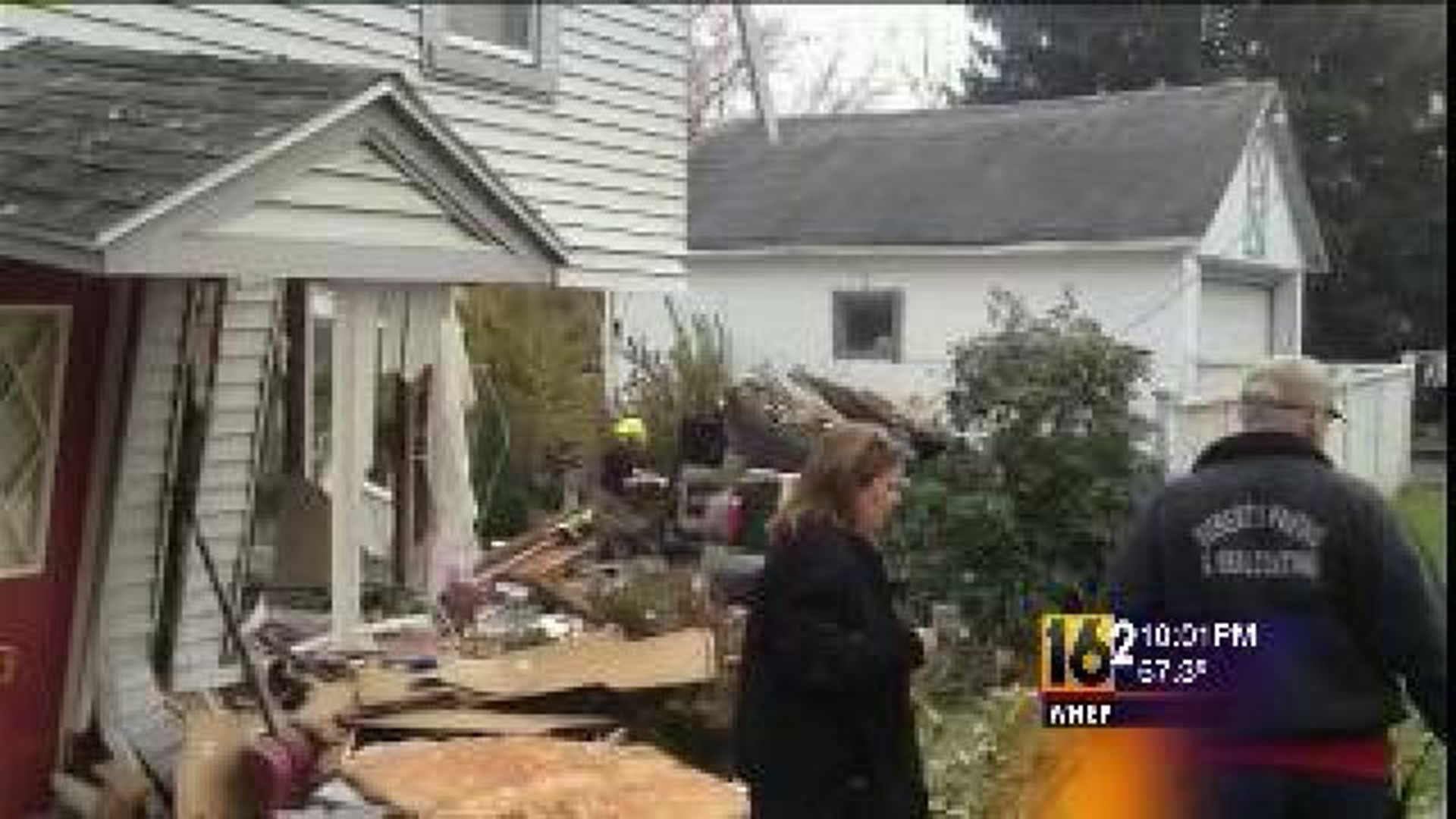 Truck Smashes Into Home
