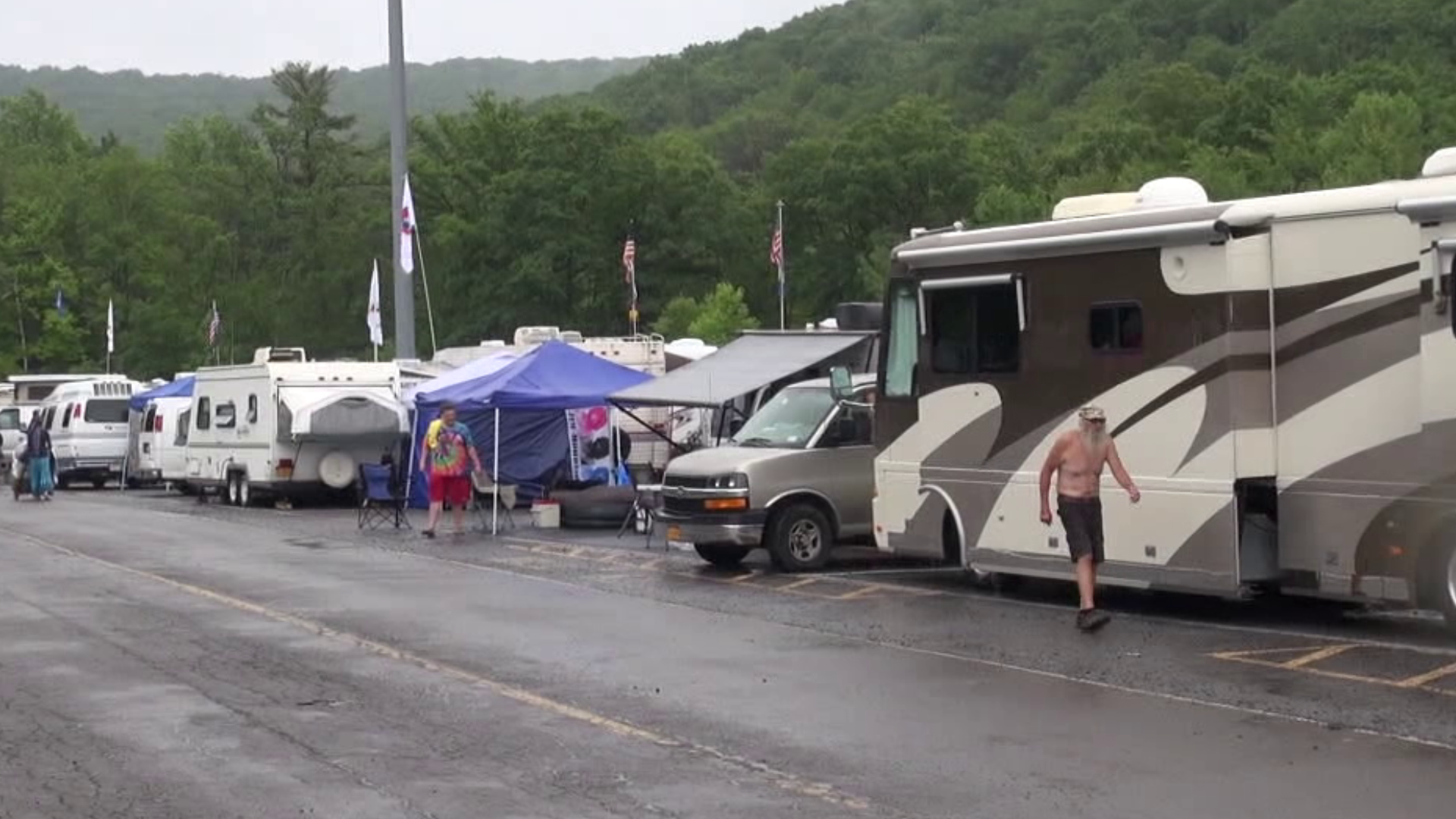 The concert death is under investigation in Lackawanna County.