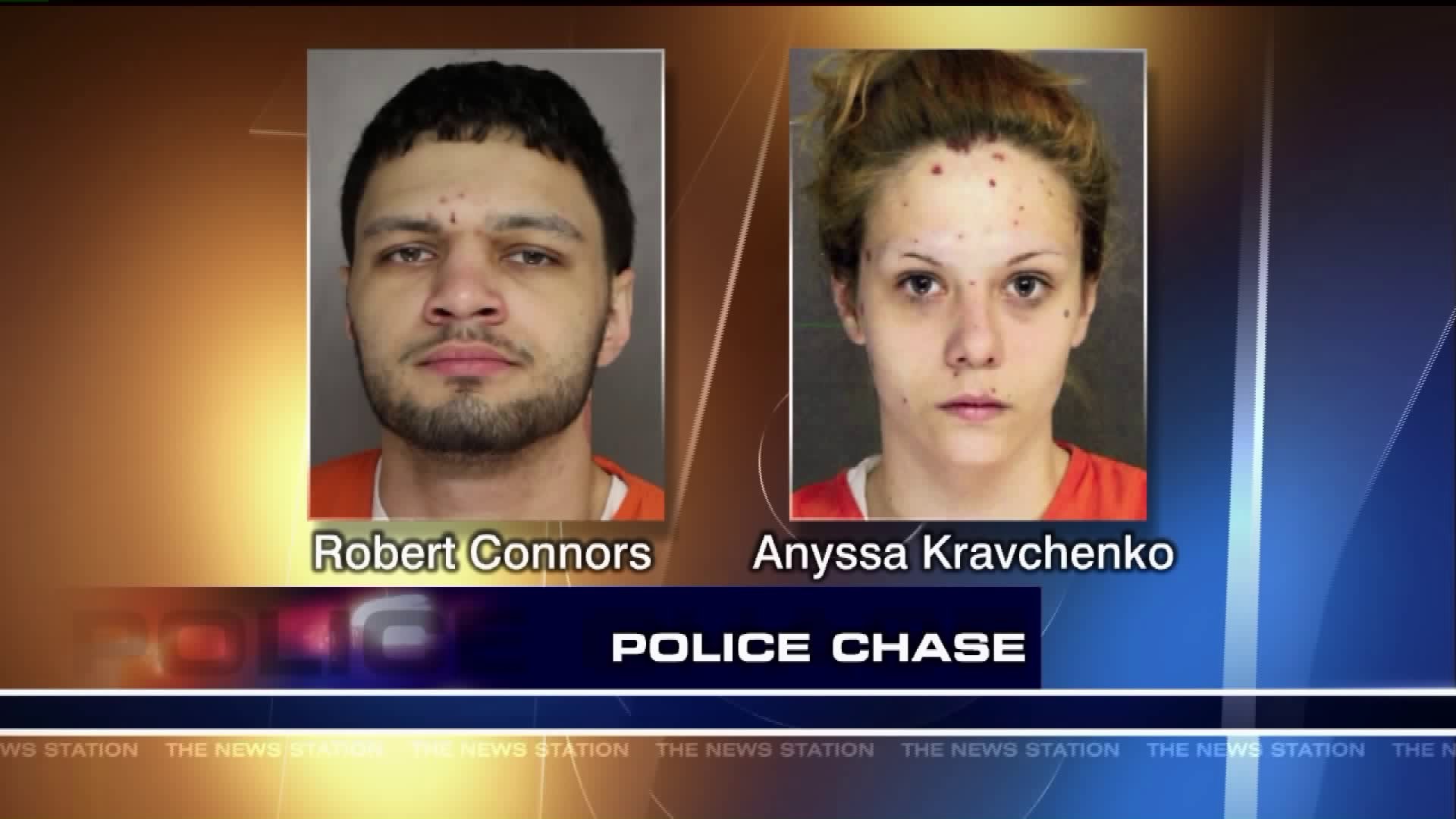 Two Facing Charges After Leading Police on Chase