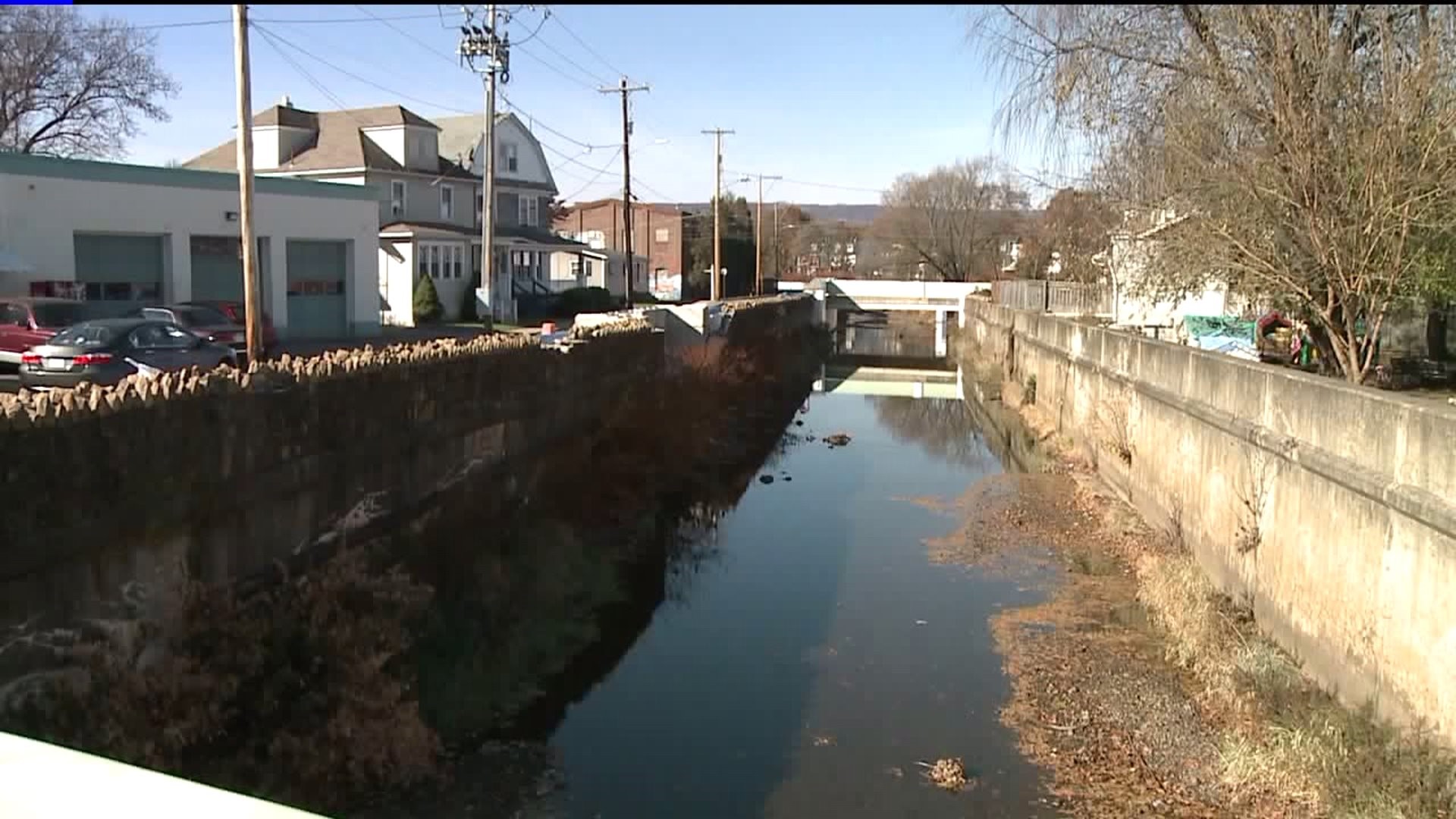 City Officials: Crumbling Flood Wall in Wilkes-Barre Will Soon Be Replaced